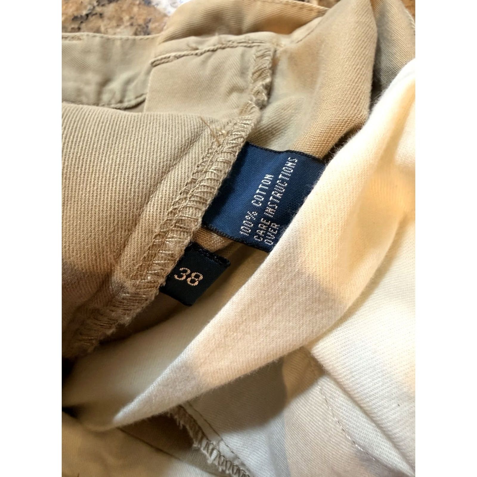 Polo Ralph Lauren VINTAGE Polo Ralph Lauren Chino Shorts Men 38 Pleated Brown British Tan 90s Preppy Tyler Size US M / EU 48-50 / 2 - 4 Thumbnail