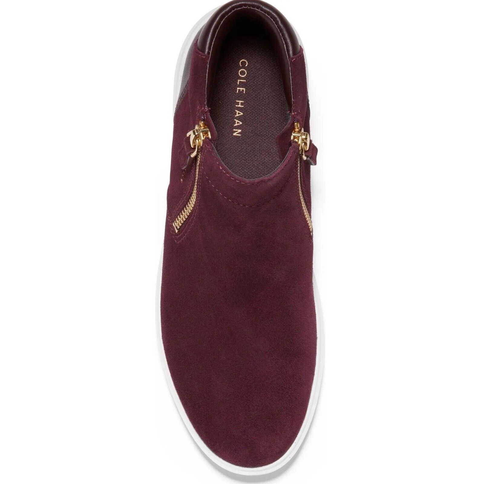 Cole Haan Cole Haan Women Maroon Suede Casual Ankle Sneakers Size 6.5M Size US 6.5 / IT 36.5 - 3 Thumbnail