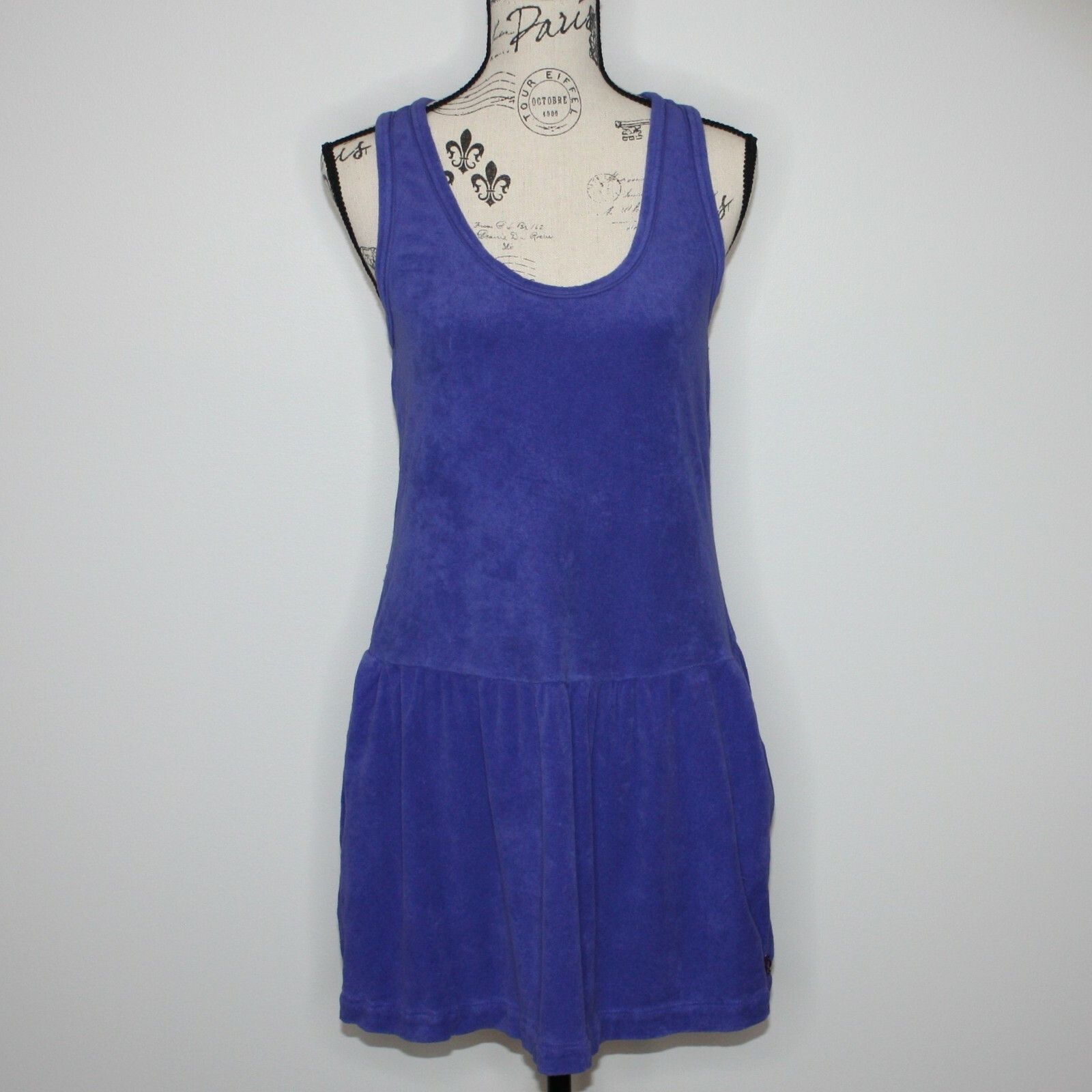 Juicy Couture Terry Racerback Cover-up Dress in Cobalt Blue size Medium Size M / US 6-8 / IT 42-44 - 10 Thumbnail