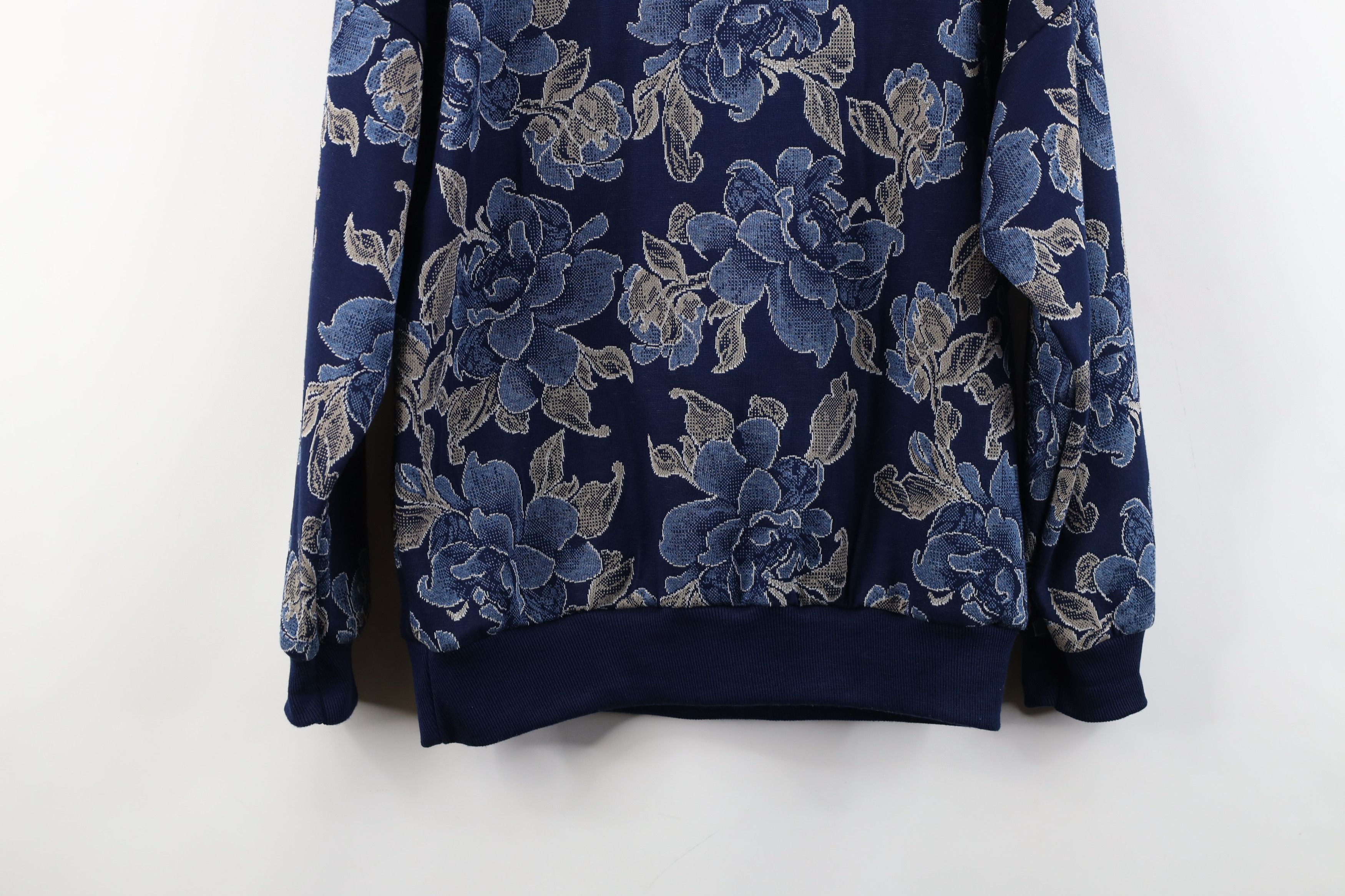 Vintage Vintage 90s Streetwear All Over Print Collared Sweater USA Size M / US 6-8 / IT 42-44 - 10 Thumbnail