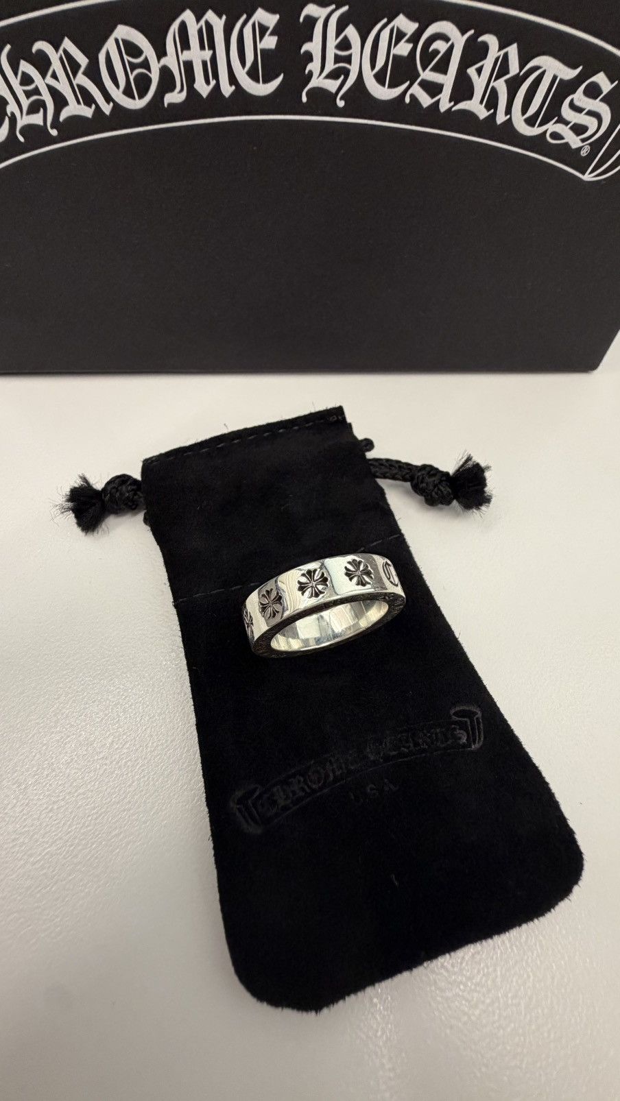 Chrome Hearts Chrome Hearts FOREVER Spacer 6mm Ring Size ONE SIZE - 6 Thumbnail
