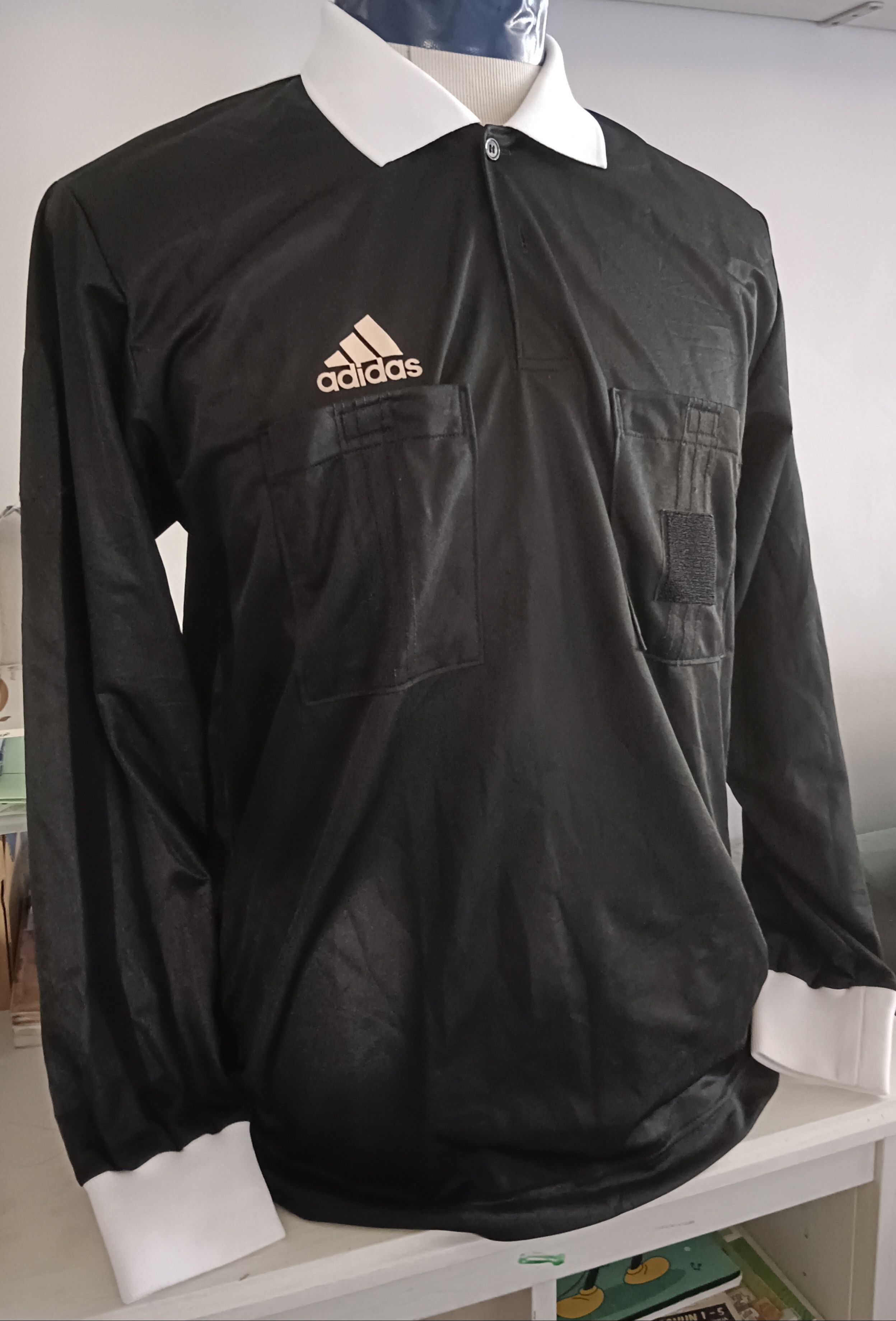 Adidas ADIDAS Vintage Polos Rugby Shirt Size L Made in Japan Size US L / EU 52-54 / 3 - 5 Thumbnail