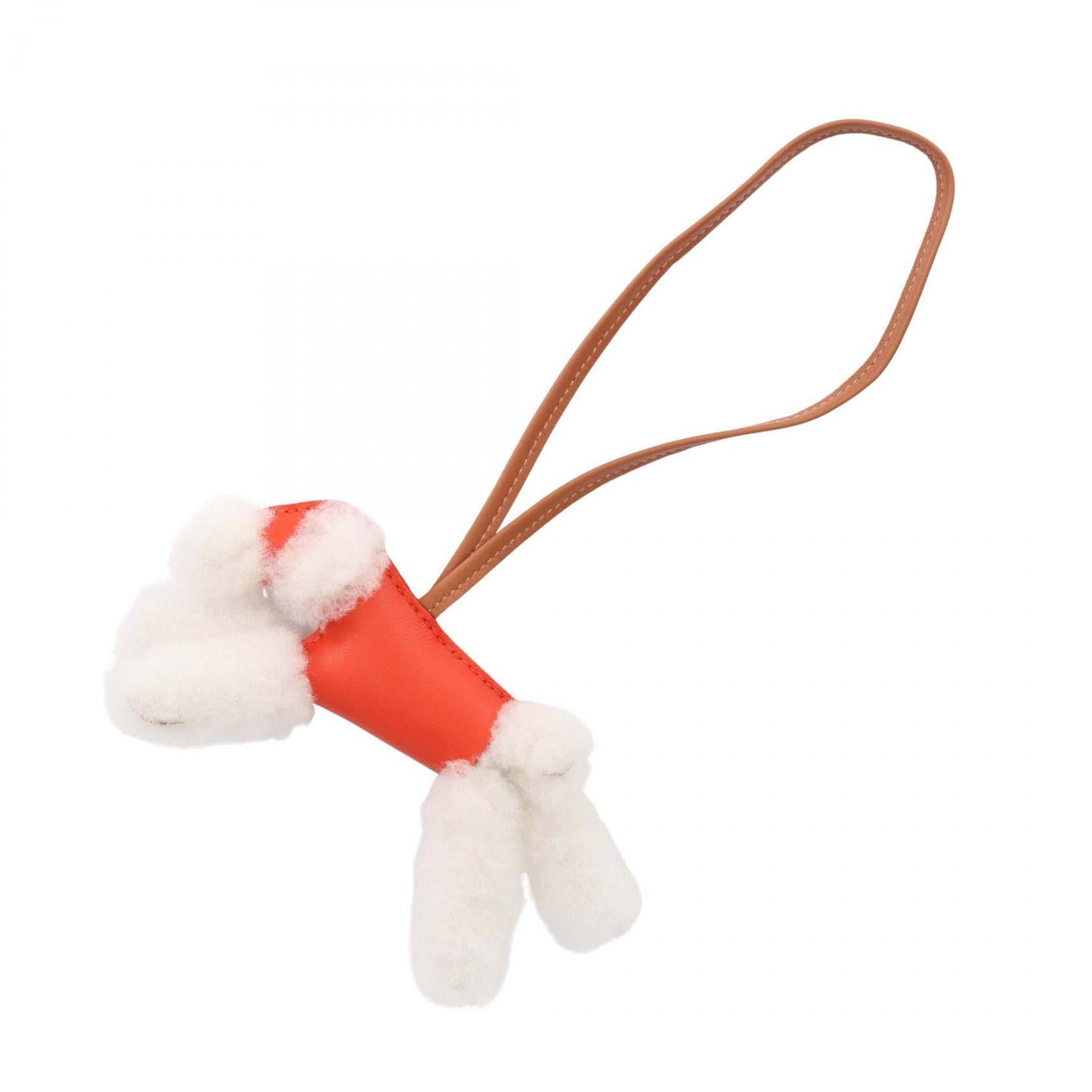 Hermes Hermes Hermes Buddy Charm accessory Leather Charm Stamp K (2025) DUTY FREE for USA Size ONE SIZE - 1 Thumbnail