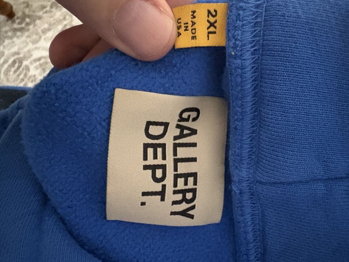 Gallery Dept. Gallery Dept. Boxing Gloves Hoodie Blue Pullover Size US XXL / EU 58 / 5 - 7 Thumbnail