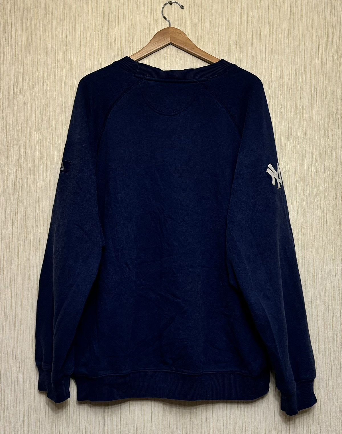Adidas × New York Yankees × Vintage Vintage Adidas NY New York Yankees sweatshirt Size US L / EU 52-54 / 3 - 10 Thumbnail