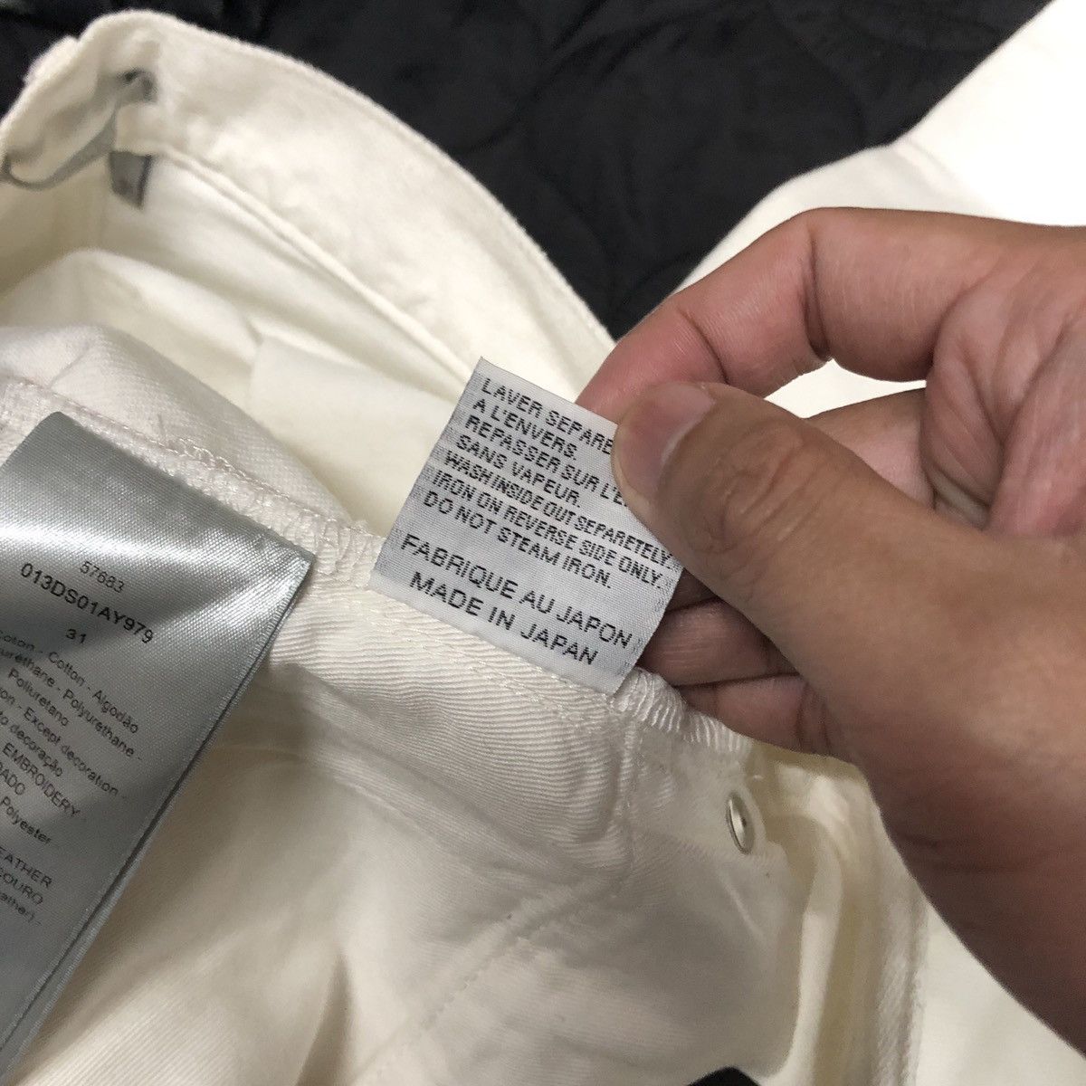 Dior Dior selvedge jeans Size US 31 - 11 Thumbnail