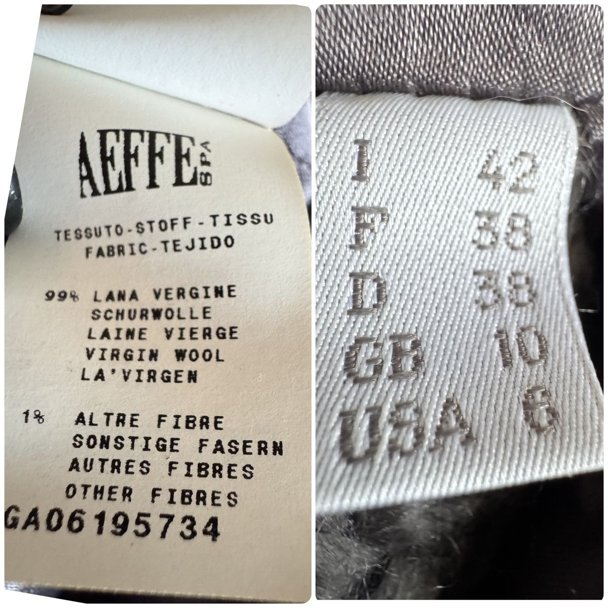 Alberta Ferretti ALBERTA Ferretti Italian Wool Textured Coat Tailored Size M / US 6-8 / IT 42-44 - 15 Thumbnail