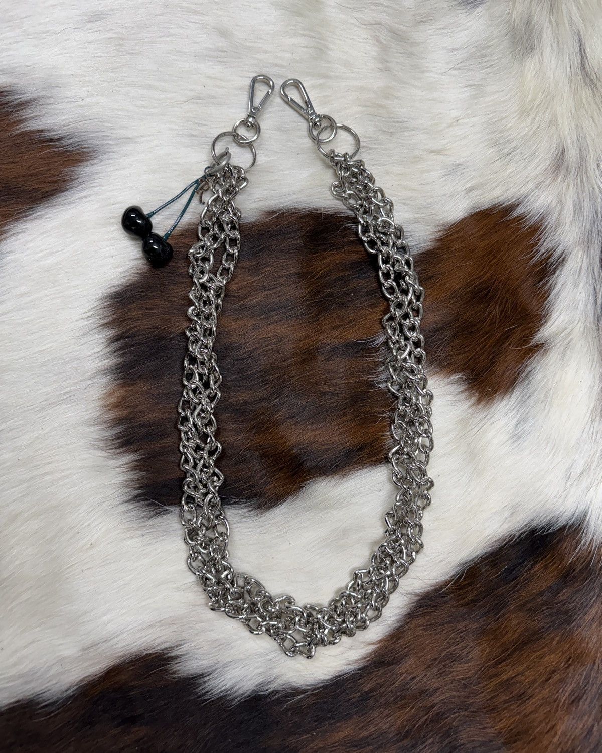 Raf Simons Raf Simons 19AW Black Cherries Twisted Wallet Chain Size ONE SIZE - 1 Thumbnail
