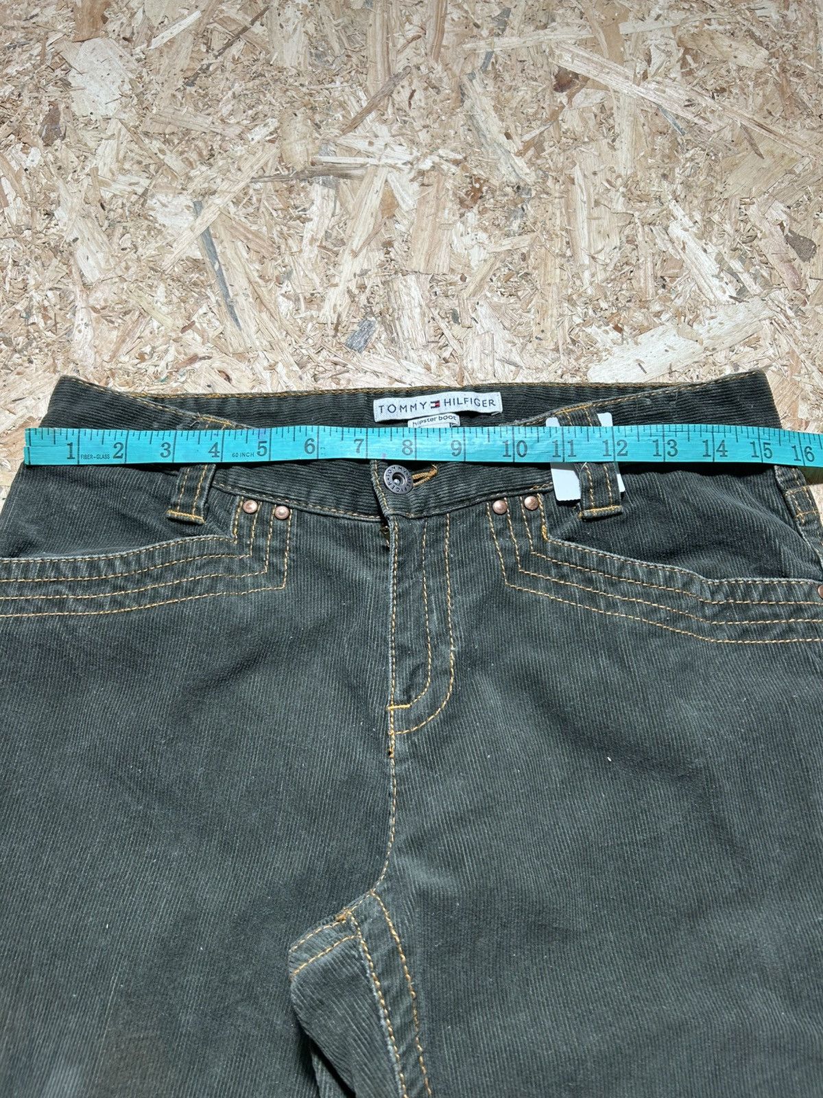 Tommy Hilfiger Tommy Hilfiger Corduroy Flare Jeans Size 31" - 12 Thumbnail