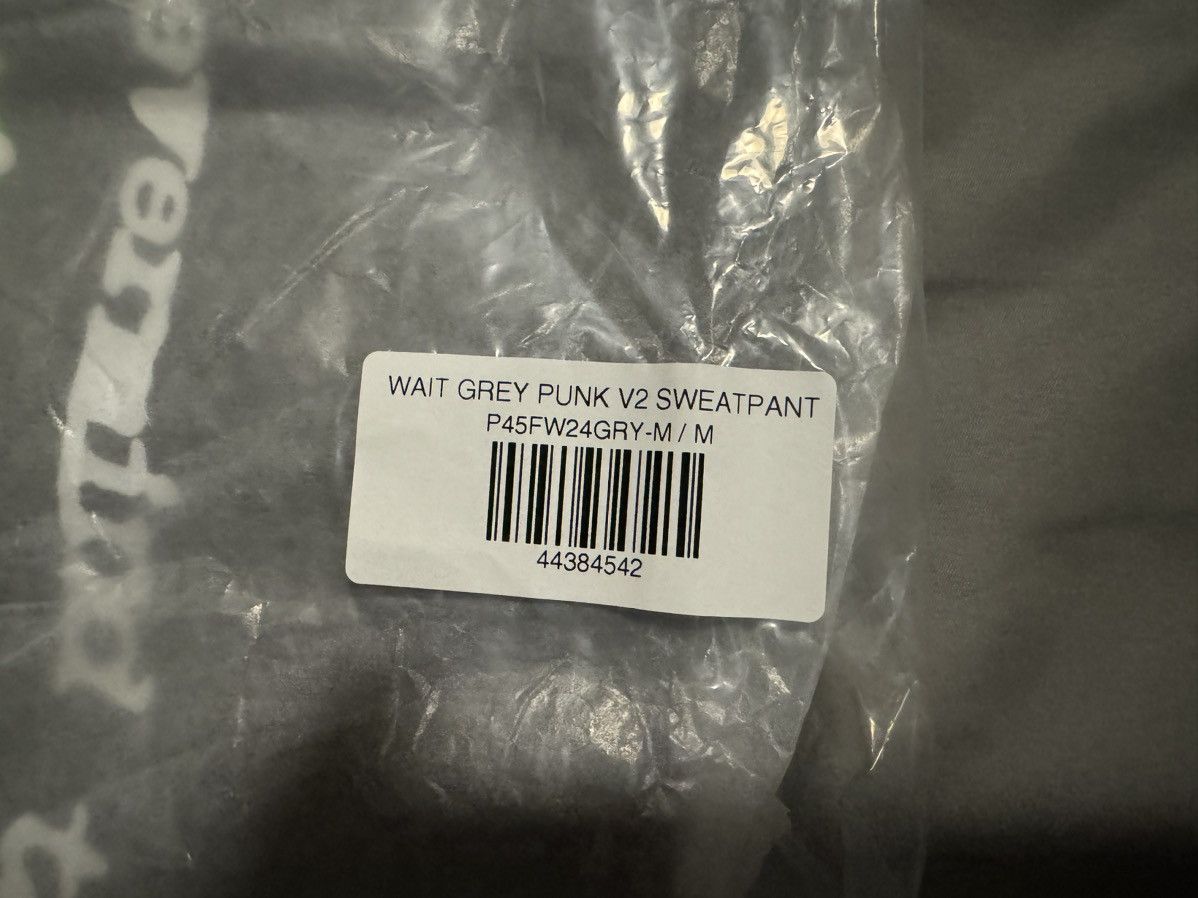 Sp5der Sp5der Punk V2 Slate Grey Sweatpants Size Medium Size US 32 / EU 48 - 17 Thumbnail