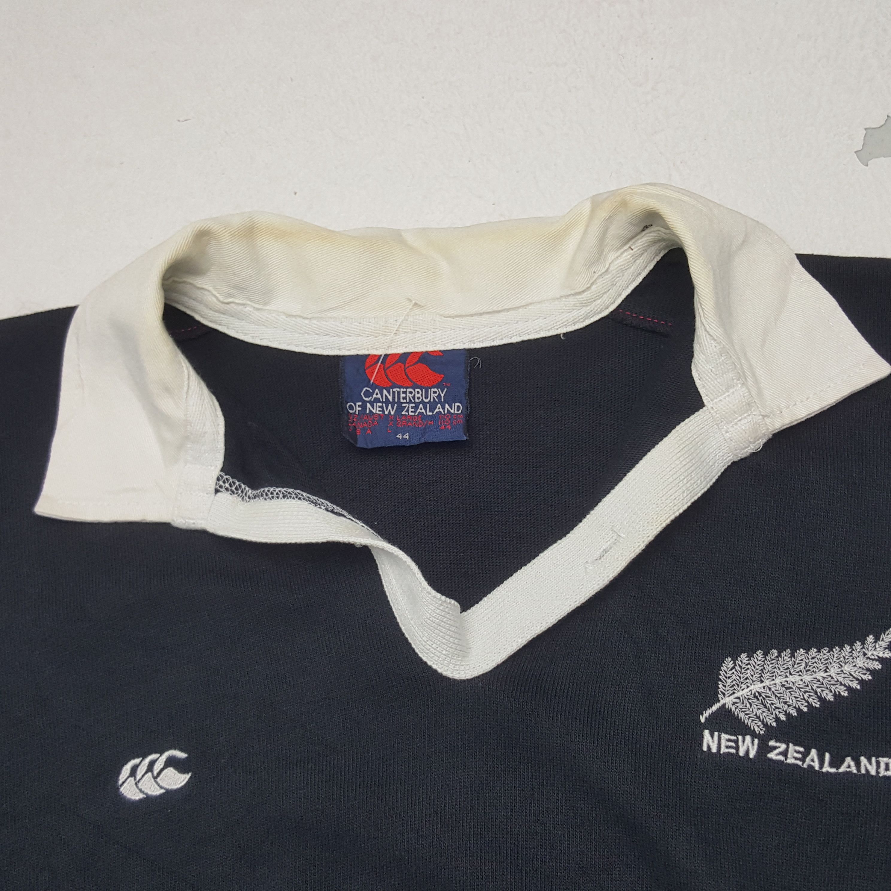 Canterbury of New Zealand × Vintage Vintage Canterburry Of New Zealand Rugby Polos Size US L / EU 52-54 / 3 - 4 Thumbnail