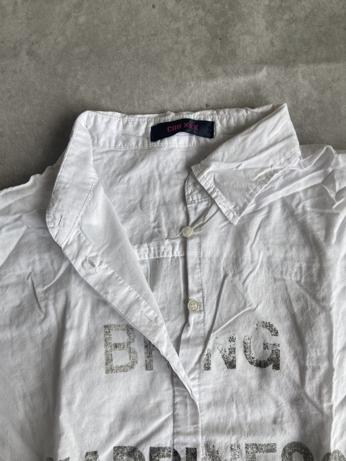 If Six Was Nine × Japanese Brand Chu XXX "BRING HAPPINES TO YOU" Shirts Size US M / EU 48-50 / 2 - 5 Thumbnail