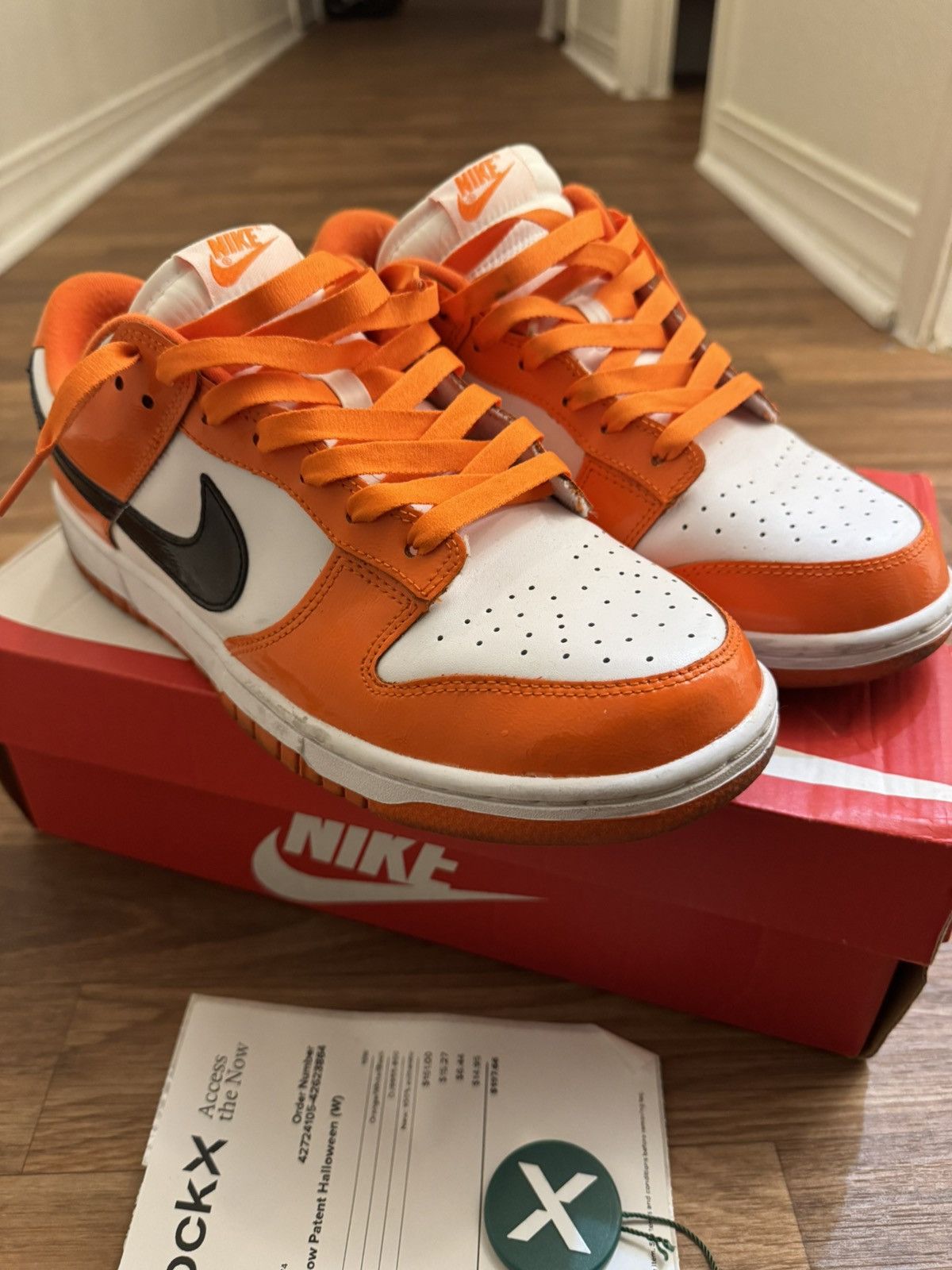 Nike Nike Dunk Low Patent Halloween Size US 8.5 / EU 41-42 - 1 Thumbnail