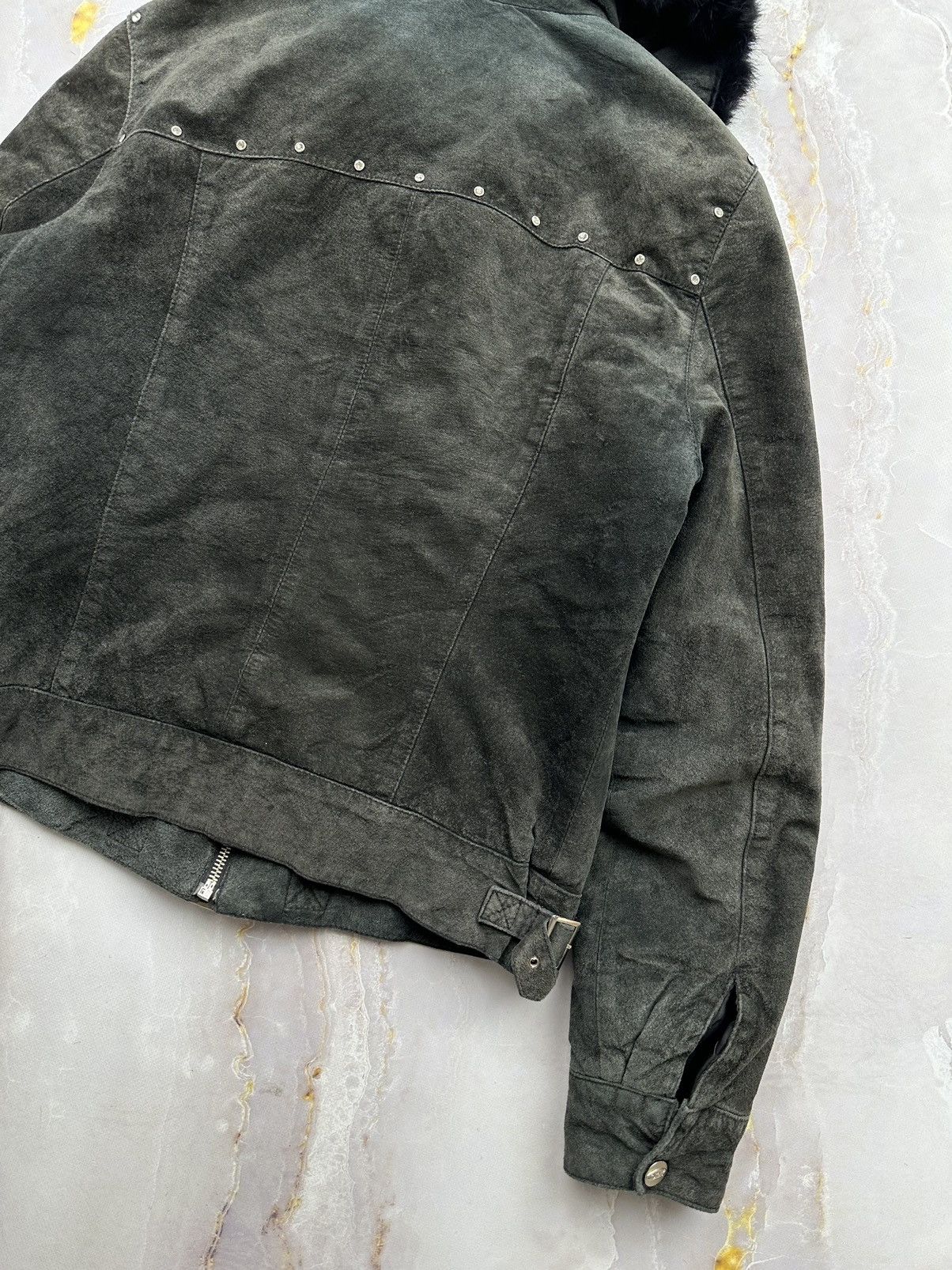Japanese Brand Vintage Leather Jacket Size M / US 6-8 / IT 42-44 - 13 Thumbnail