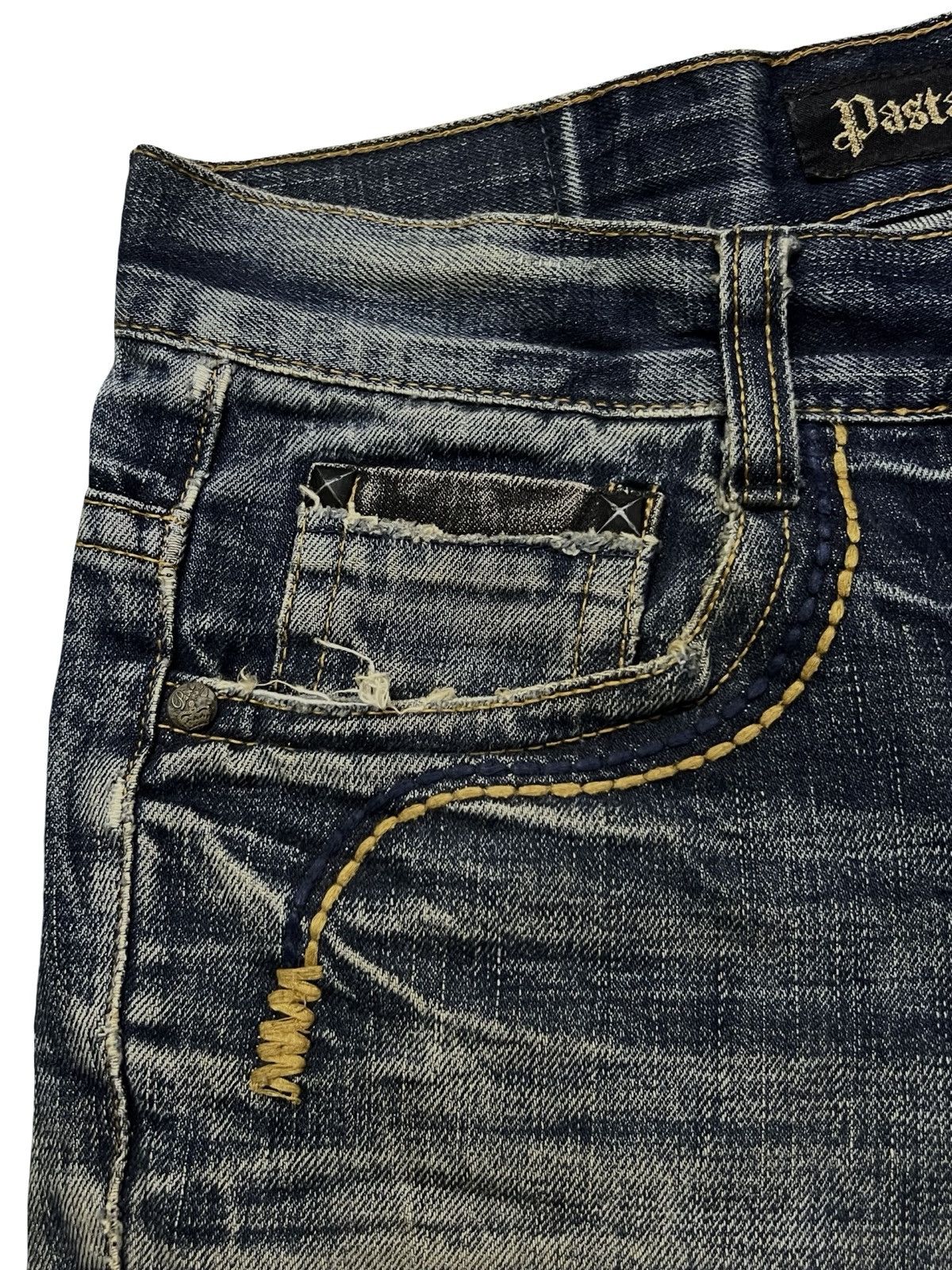 Japanese Brand Vintage Pasta Denim Jeans | Vintage Faded Wash | W31 Size US 31 - 9 Thumbnail