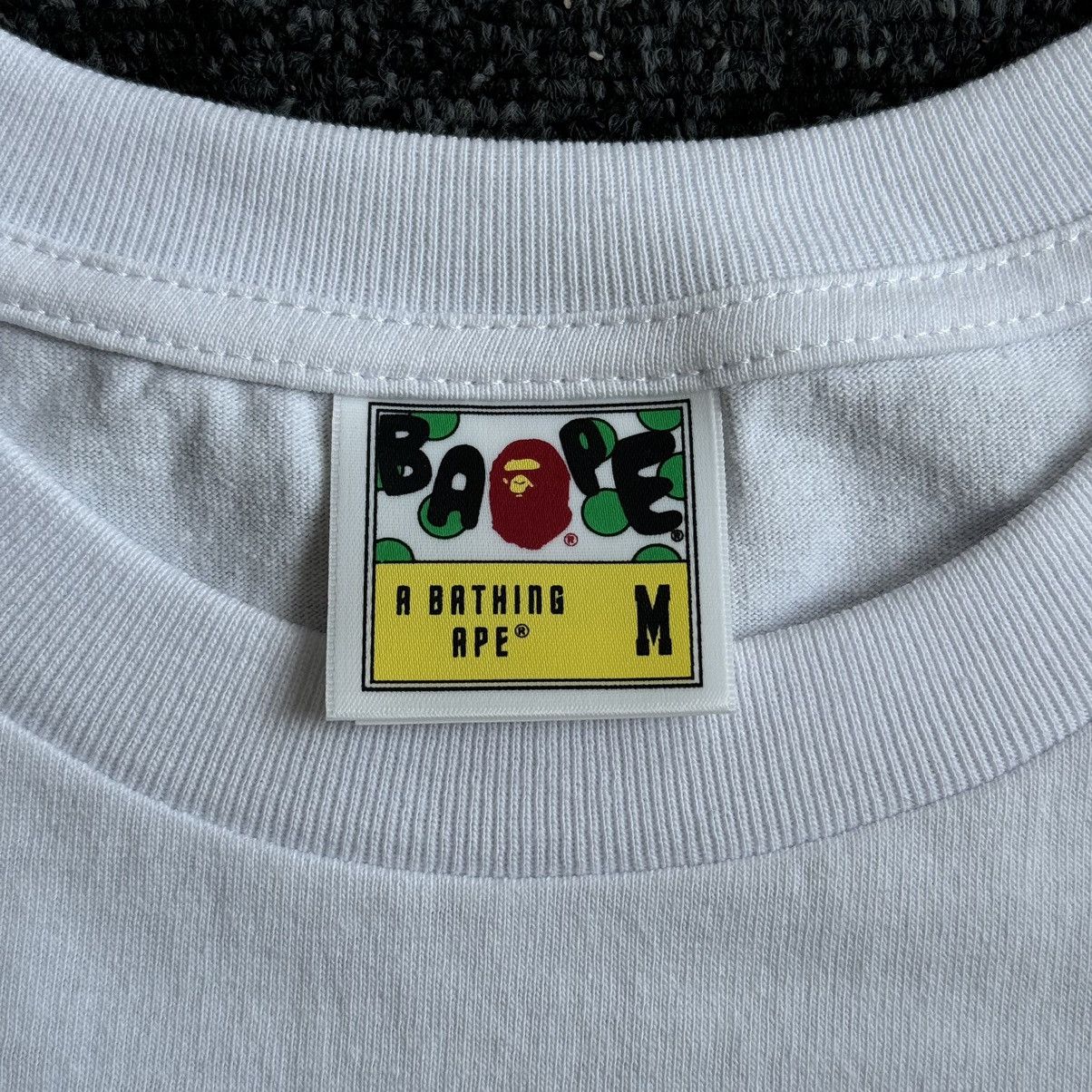 Bape BAPE ABC Camo Crazy Bape Sta Logo T-shirt White Size US M / EU 48-50 / 2 - 6 Thumbnail