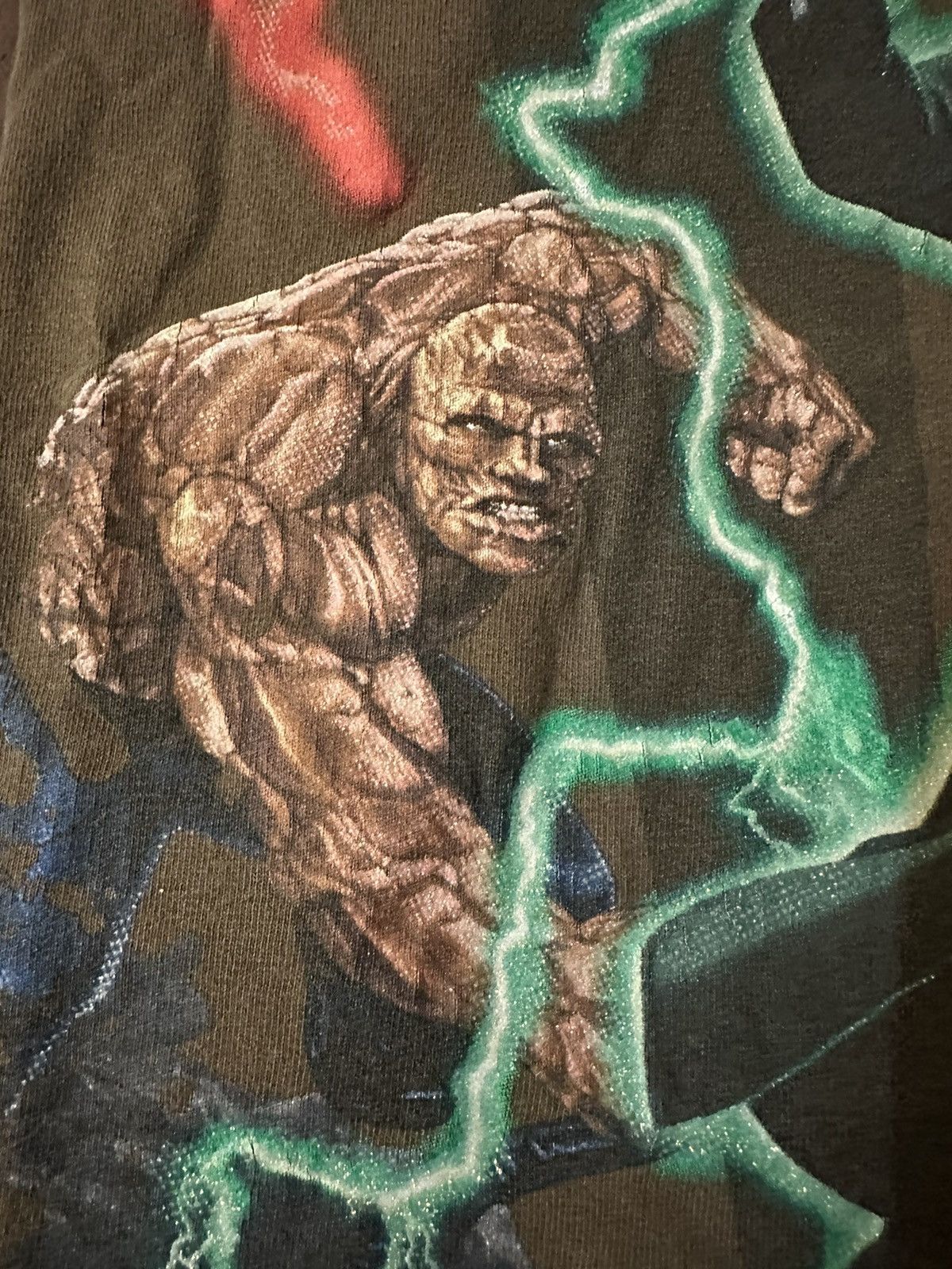 Marvel Comics VINTAGE Y2K 💥 FANTASTIC 4 II 2004 MOVIE L Size US L / EU 52-54 / 3 - 7 Thumbnail