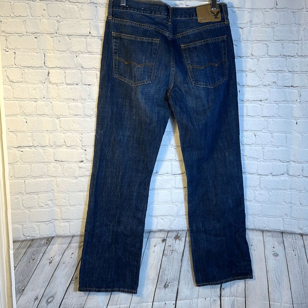 Vintage VINTAGE American Eagle Jeans Bootcut Men 31x32 Denim Blue Adult Men Bootcut Jeans 31 32 Blue Mens Size US 31 - 6 Thumbnail