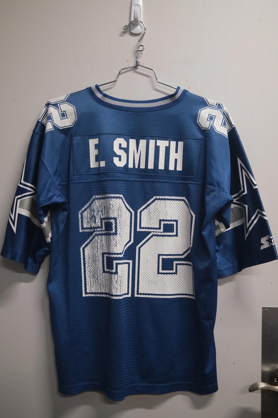 Starter 90's Starter Dallas Cowboys Smith #22 Football Jersey Size US L / EU 52-54 / 3 - 5 Thumbnail