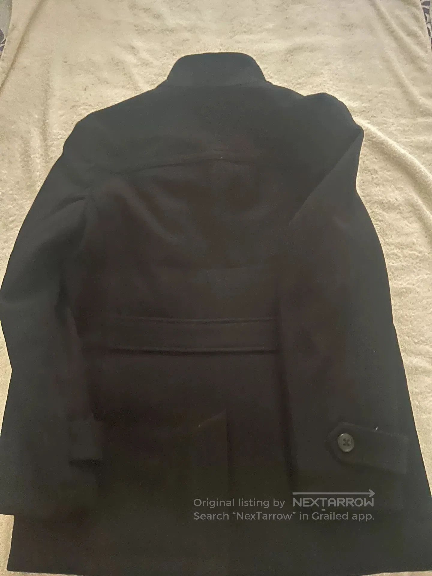 Japanese Brand Black Wool Short Coat by Esprit. Size US M / EU 48-50 / 2 - 5 Thumbnail