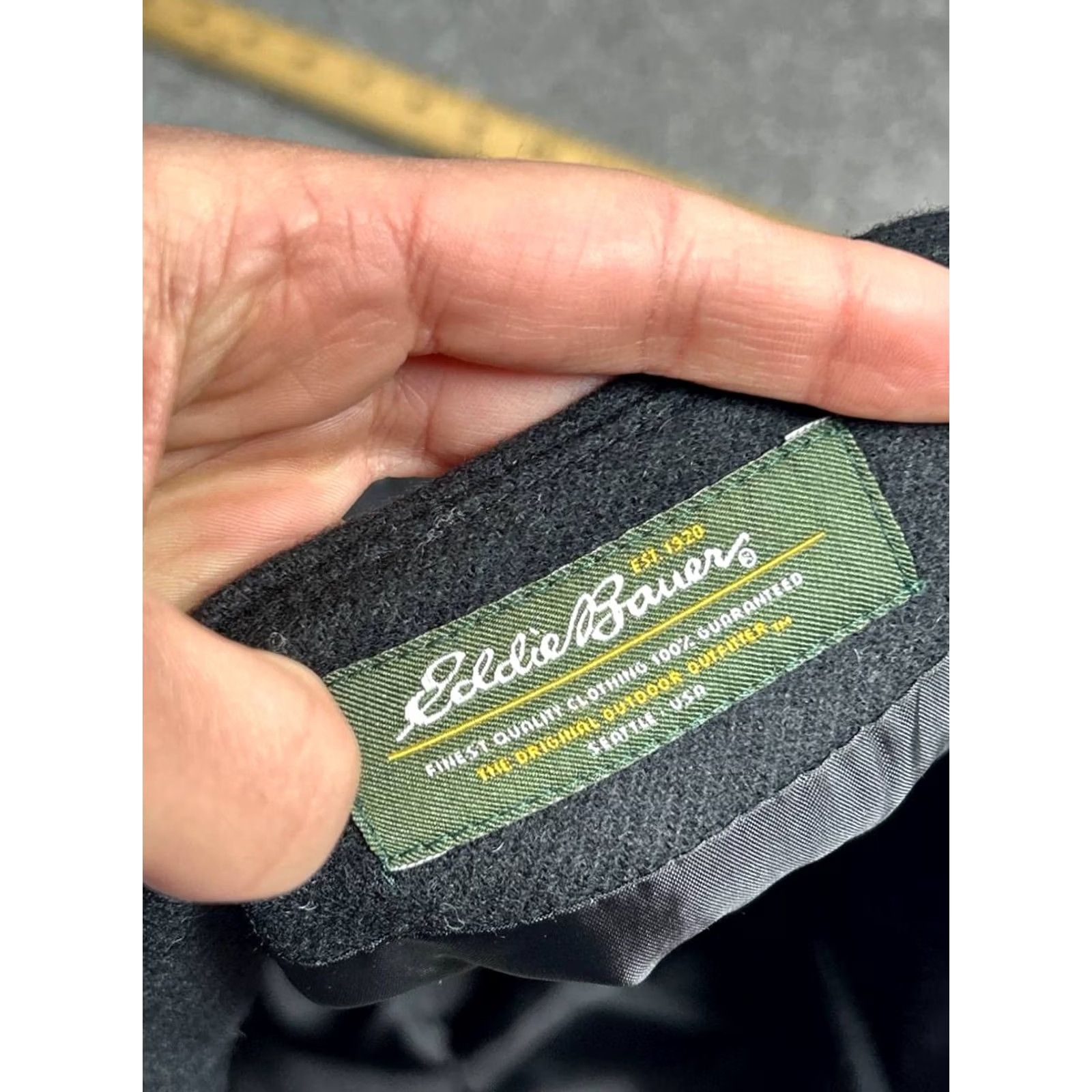 Eddie Bauer Eddie Bauer Womens Skirt Black A Line Wool Lined Size 4 The Original Outfitter Size 27" / US 4 / IT 40 - 7 Thumbnail
