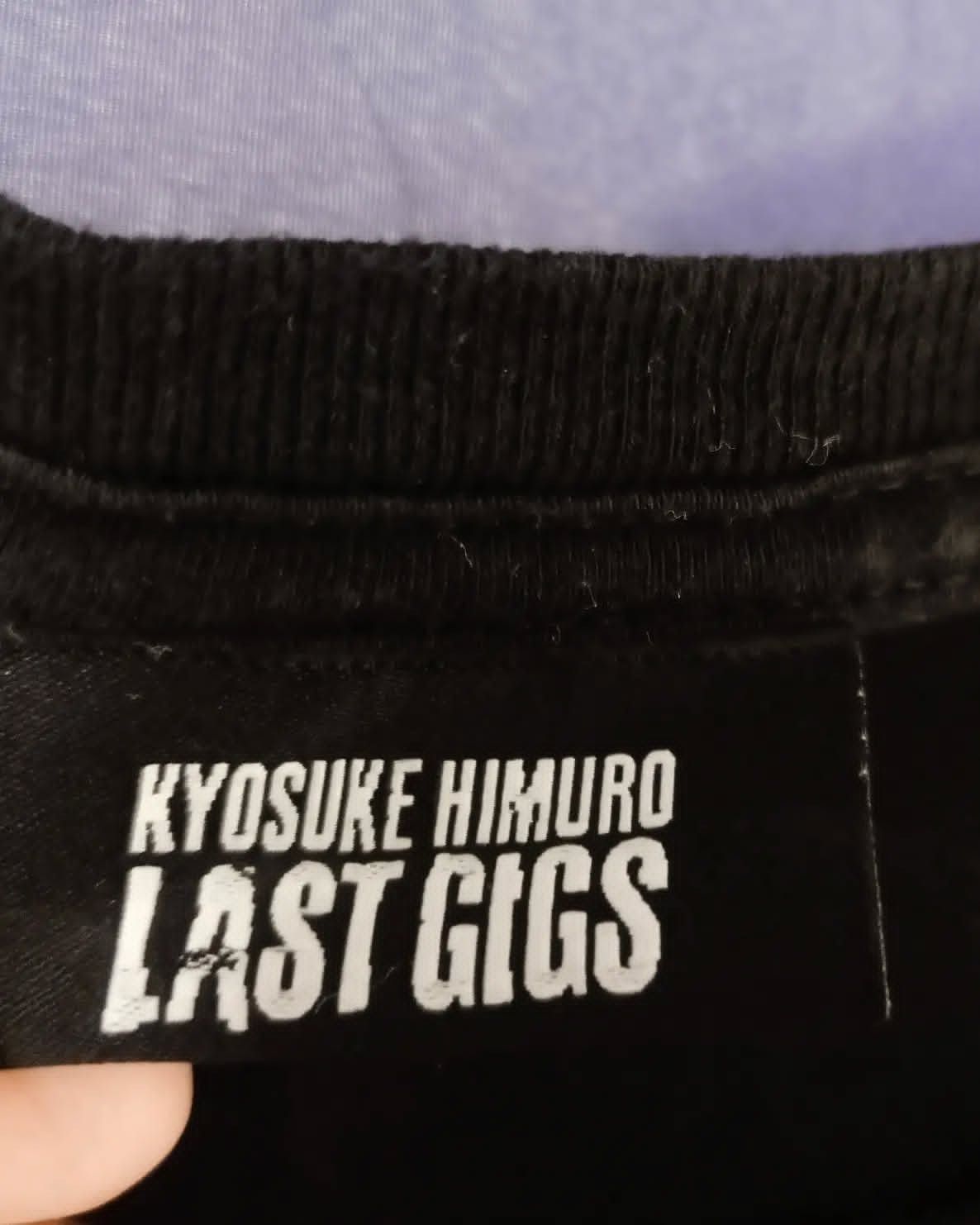 20471120 Kyosuke Himuro Last Gig 2016 Singer Tee Japan Size US M / EU 48-50 / 2 - 5 Thumbnail