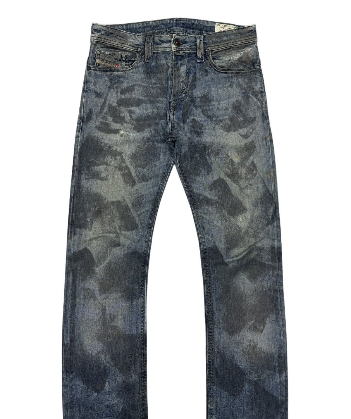 Hysteric Glamour DIESEL TATTOO SUKAJAN DRAGON EMBROIDERY DENIM JEANS Size US 31 - 3 Thumbnail