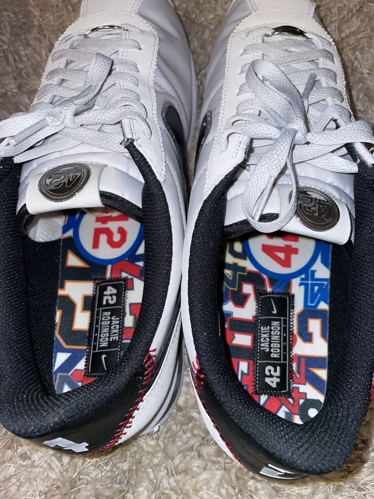 Nike Nike Cortez Jackie Robinson Size US 12 / EU 45 - 7 Thumbnail