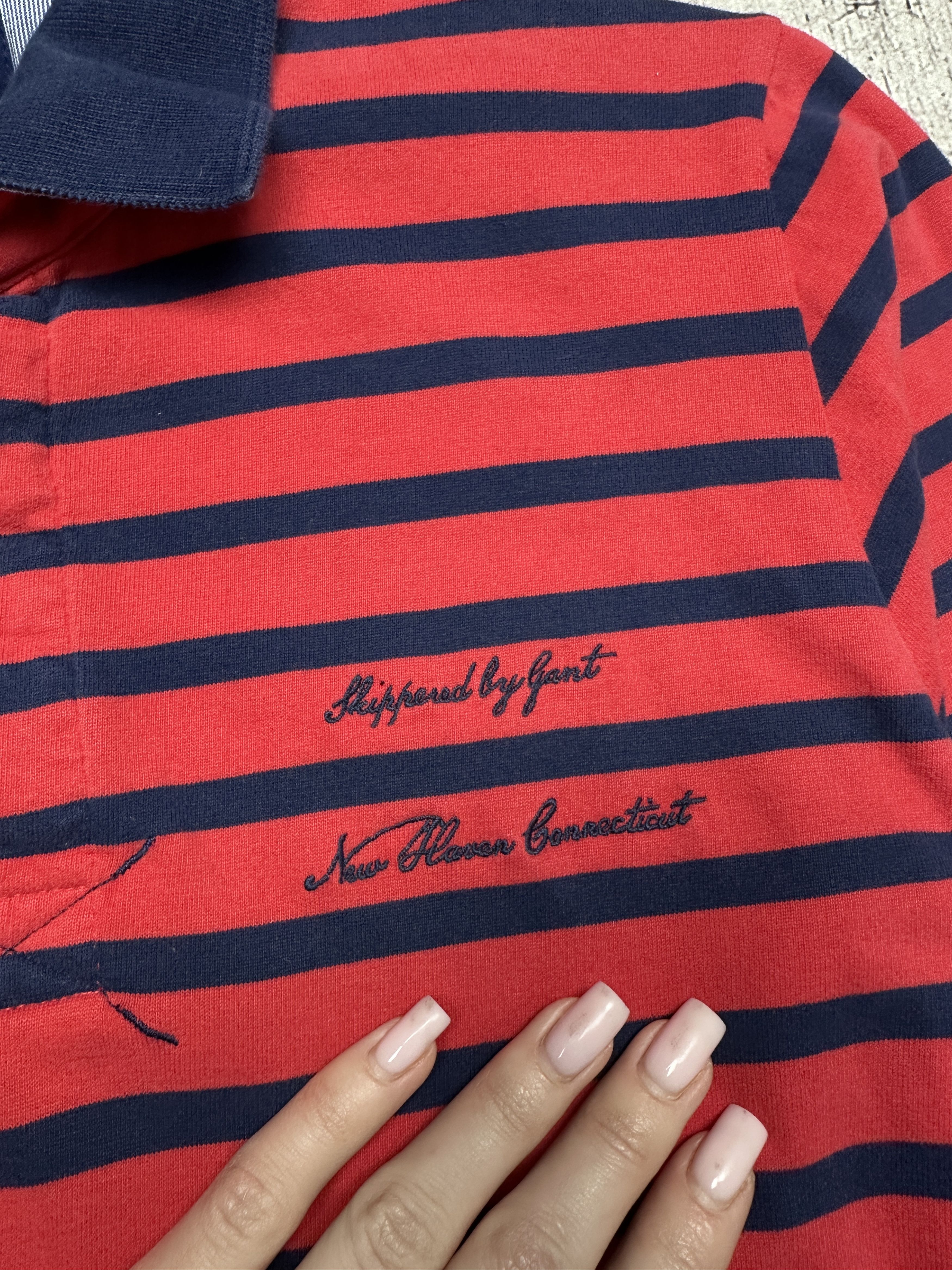 Gant Gant Vintage Mens Rugby Long Sleeve Polo Shirt Size US S / EU 44-46 / 1 - 3 Thumbnail
