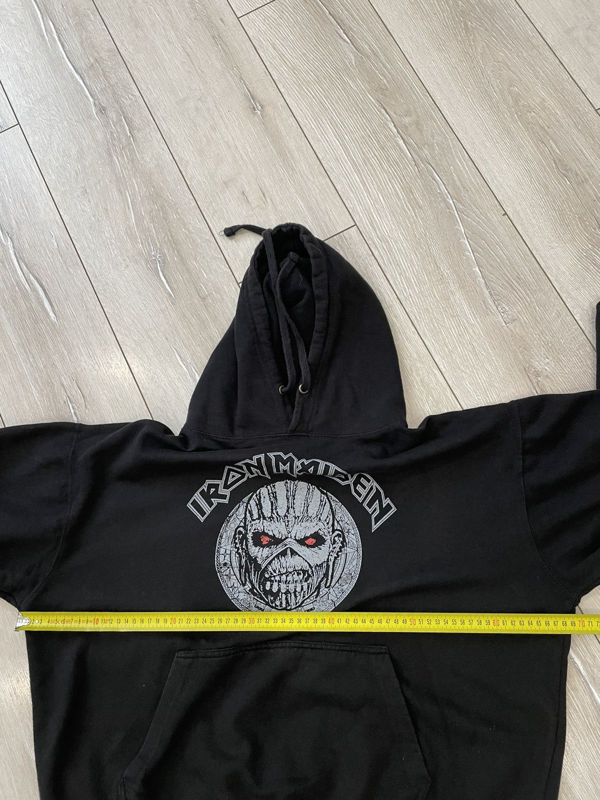Iron Maiden × Vintage Vintage Iron Maiden hoodie The Book of Souls UK tour Y2K Size US XL / EU 56 / 4 - 7 Thumbnail