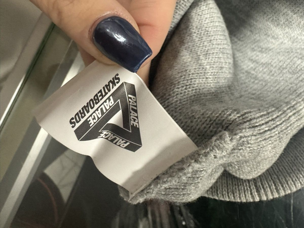 Palace Palace Logo Beanie (Gray) Size ONE SIZE - 2 Thumbnail