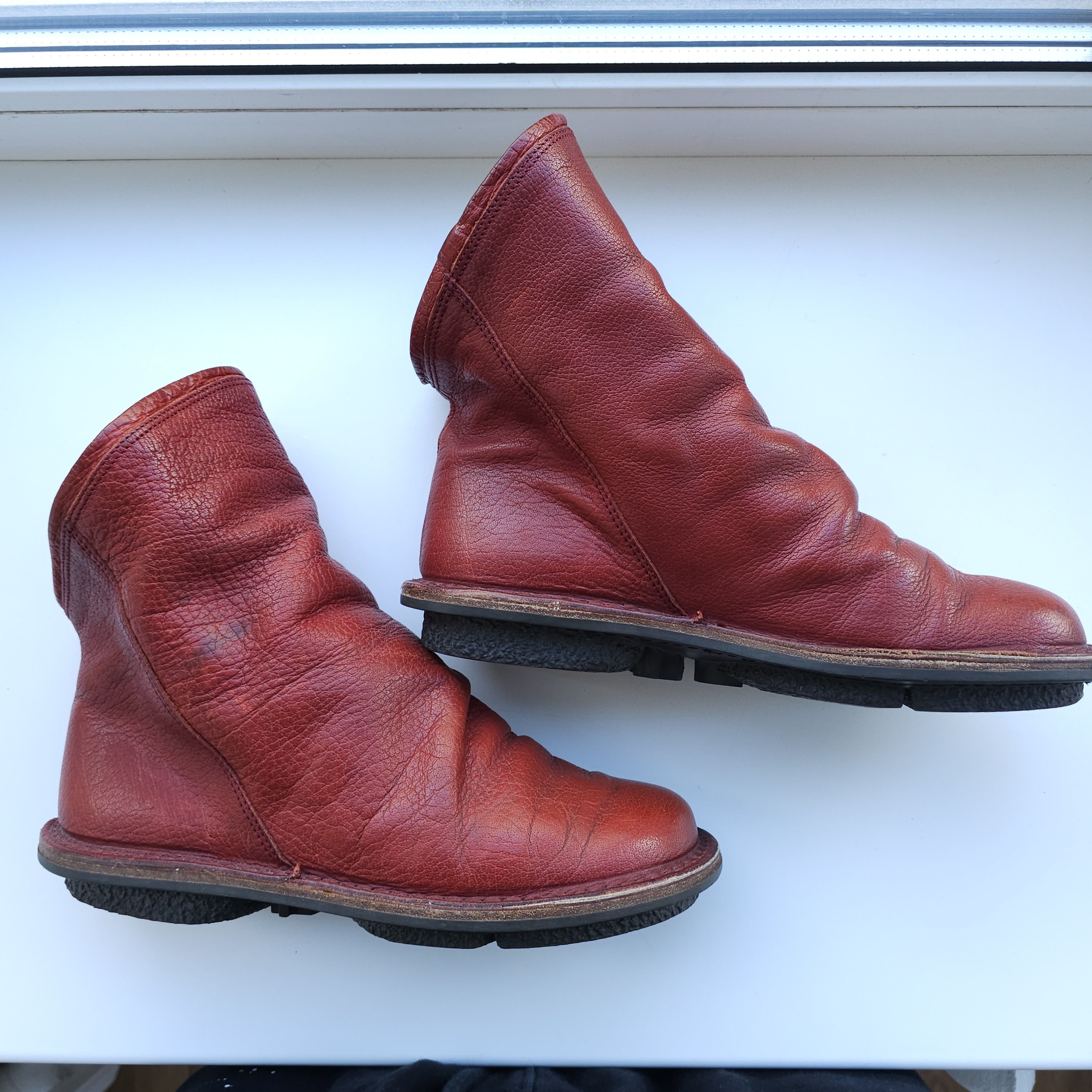 Trippen Trippen Ankle Boots Leather Cork Insole EUR 39 US 8 Size US 8 / IT 38 - 3 Thumbnail