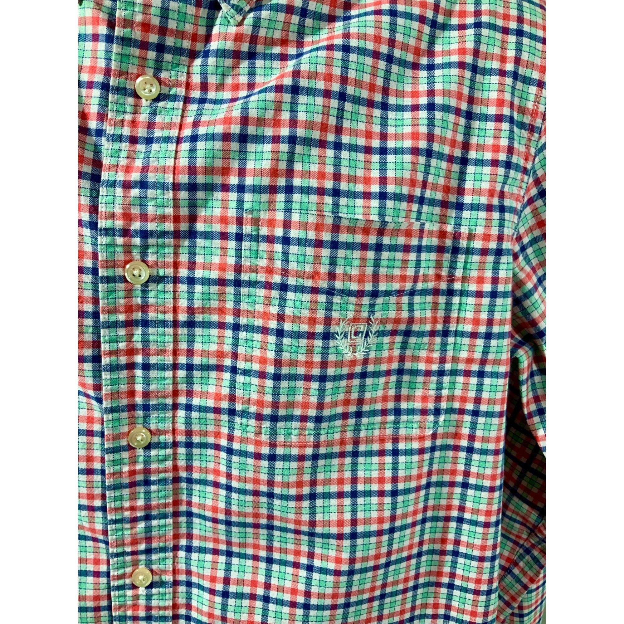 Chaps Ralph Lauren Ralph Lauren Chaps Stretch Long Sleeve Oxford Multicolor Pla Size US M / EU 48-50 / 2 - 5 Thumbnail