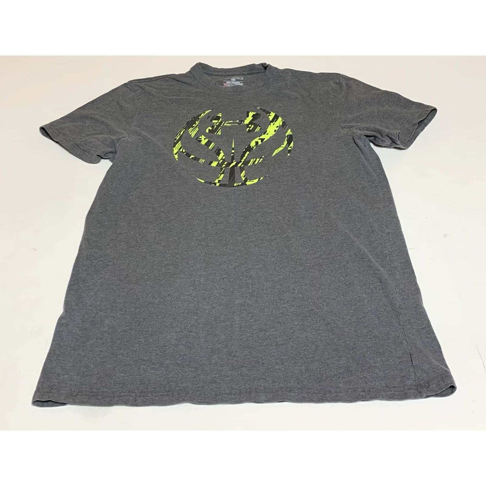 Under Armour Under Armour Heat Gear Loose Mens M Basketball T Shirt Gray Size US M / EU 48-50 / 2 - 2 Thumbnail