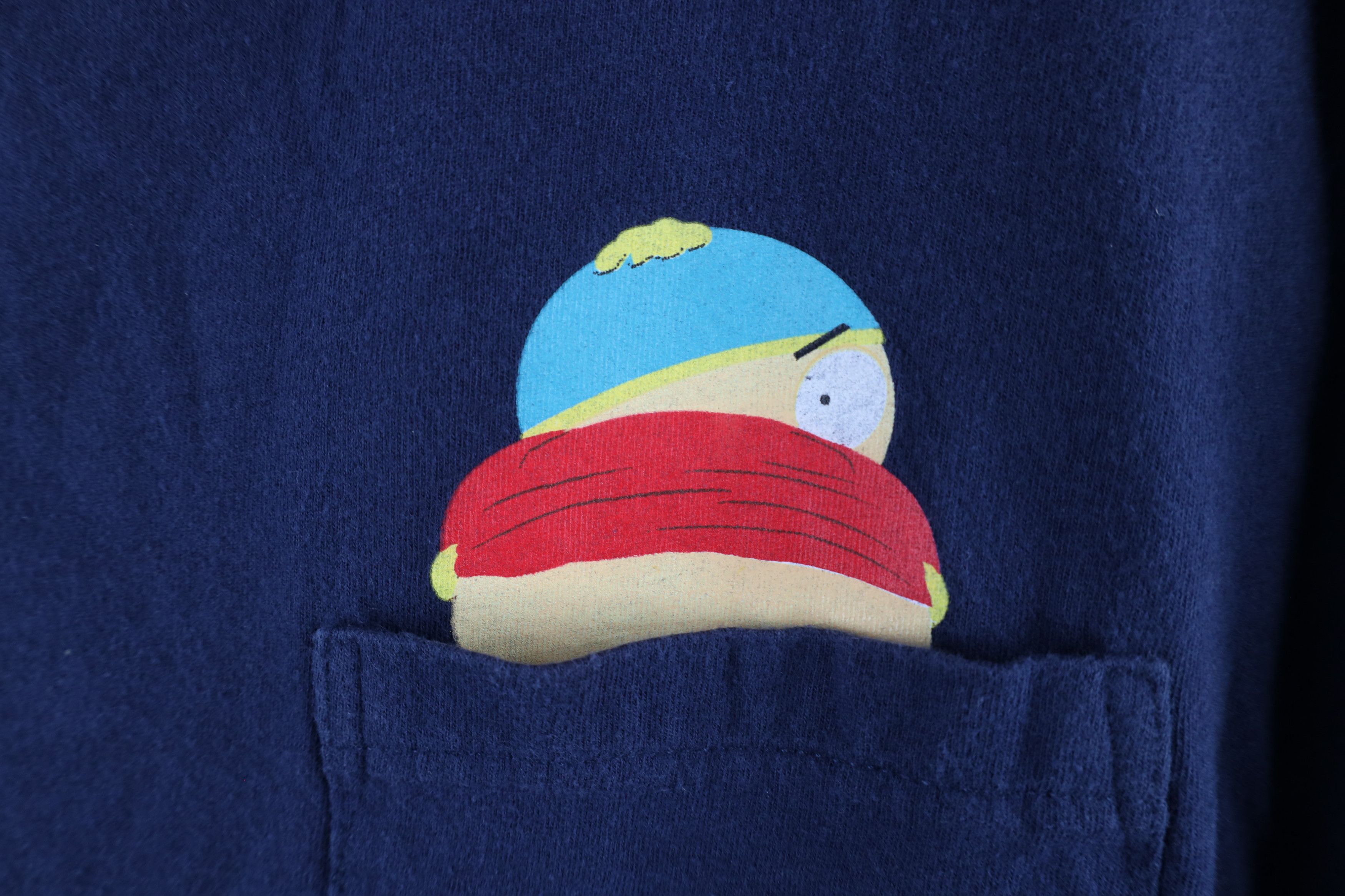 Vintage Vintage Y2K Huf x South Park Cartman Long Sleeve T-Shirt Size US L / EU 52-54 / 3 - 5 Thumbnail