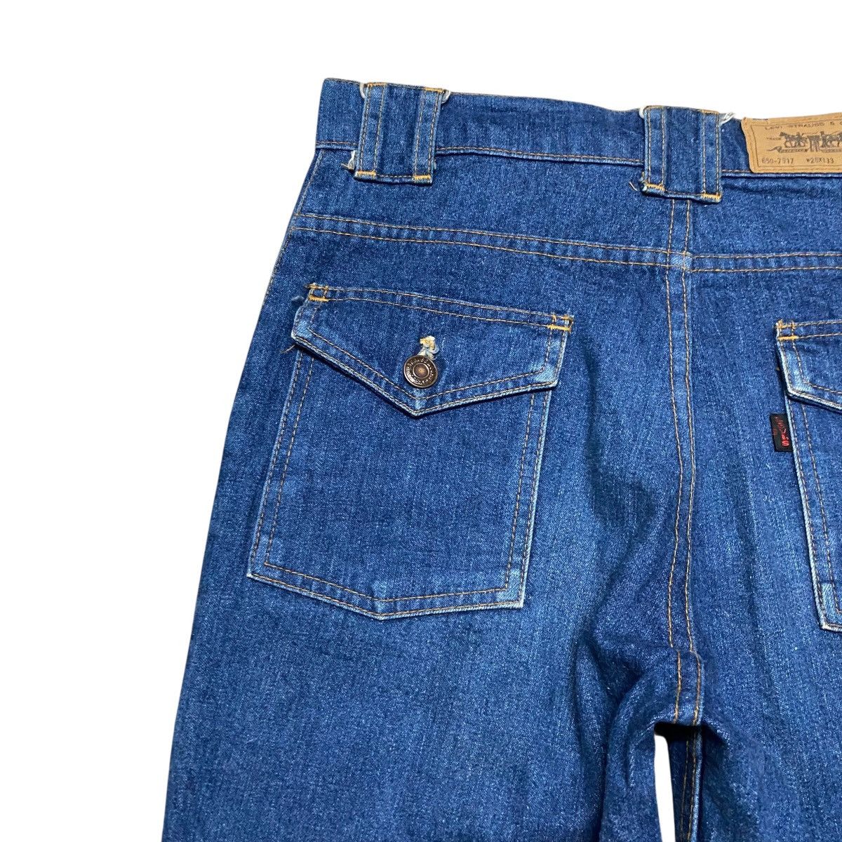 Levi's Vintage Levis 650 Denim Bush Pants Size 27" / US 4 / IT 40 - 10 Thumbnail