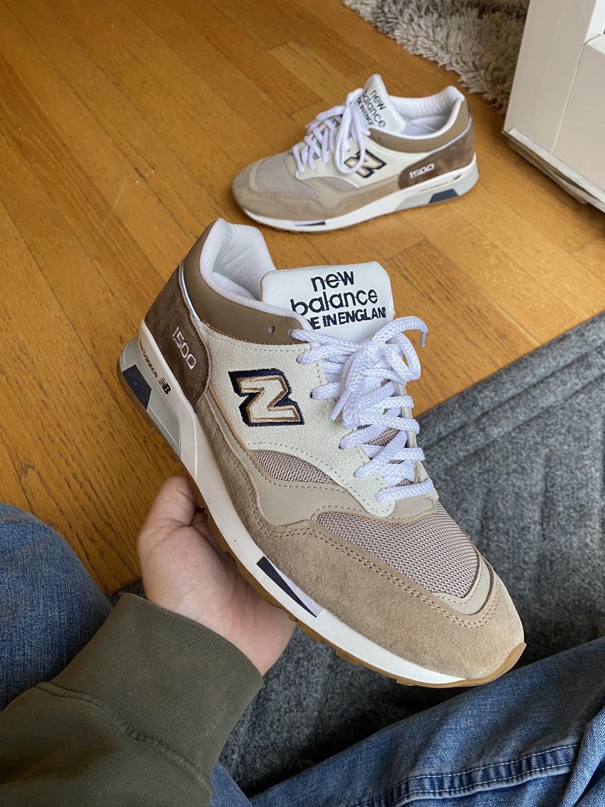 New Balance New Balance 1500 Made in England Sand Size US 10 / EU 43 - 3 Thumbnail