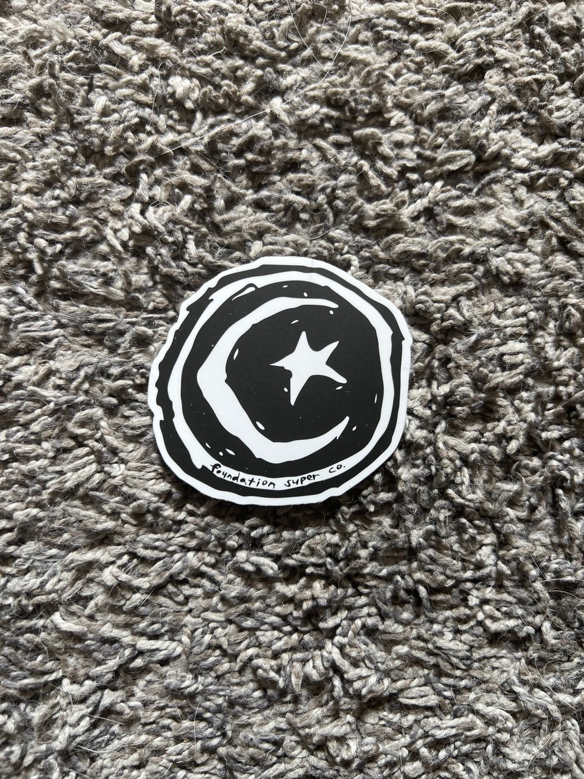 Foundation Footwear Foundation Super Co. Star & Moon Sticker Size ONE SIZE - 1 Thumbnail