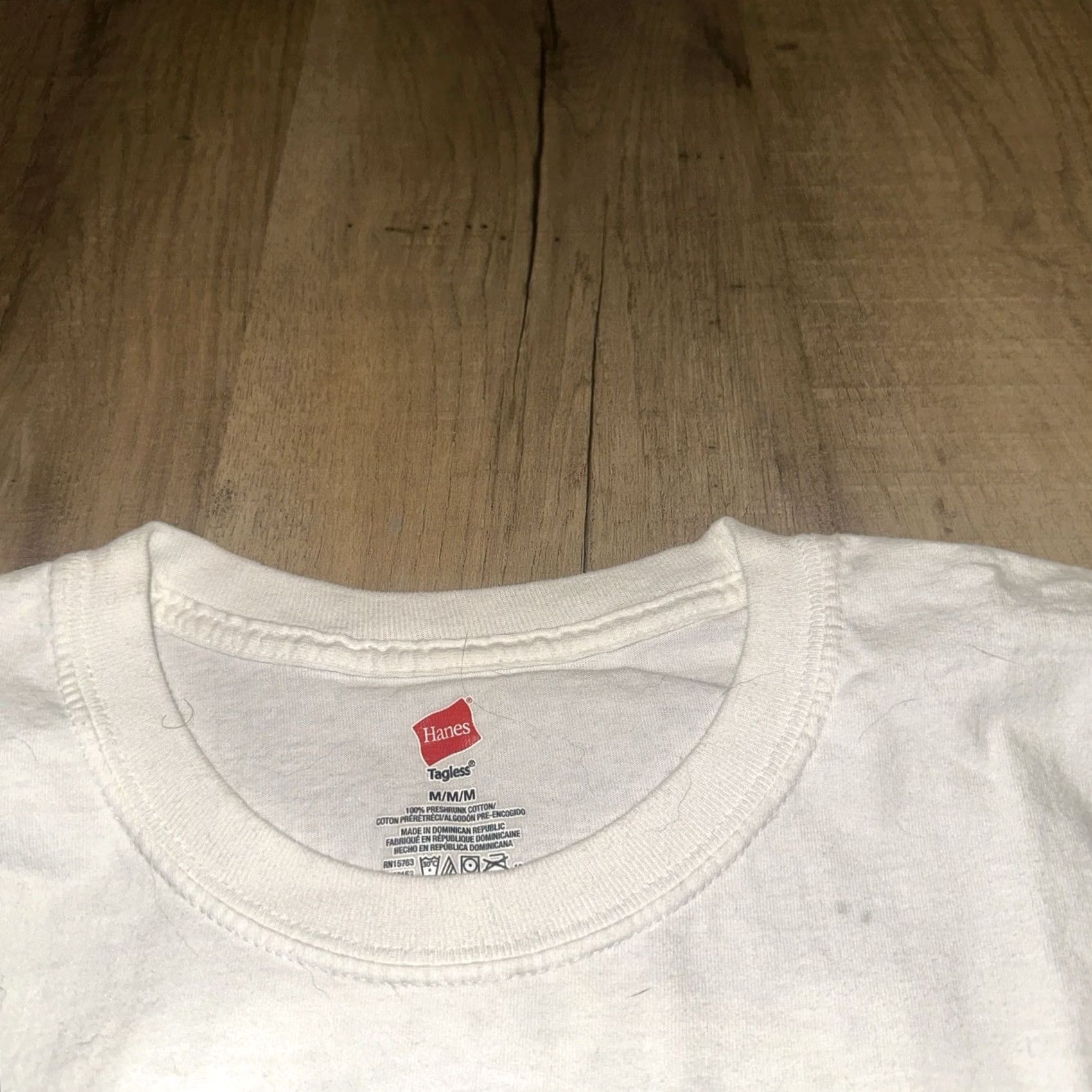 Hanes VINTAGE Pinup Girl Shirt Mens Medium White Nice Coconuts Hawaii Y2K Short Sleeve Hanes T-Shirt Couture Mens Size US M / EU 48-50 / 2 - 4 Thumbnail