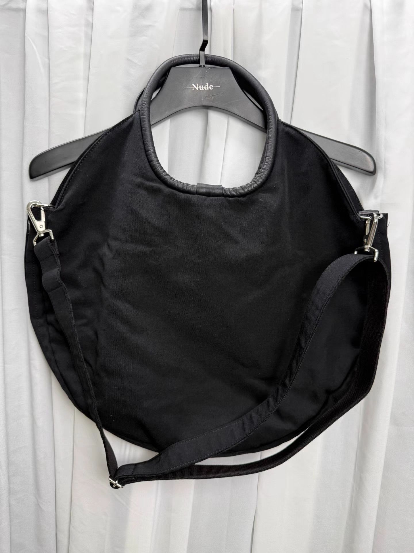 Yohji Yamamoto Yohji Yamamoto Noir Zip Ring Shoulder Bag K20 Size ONE SIZE - 1 Thumbnail