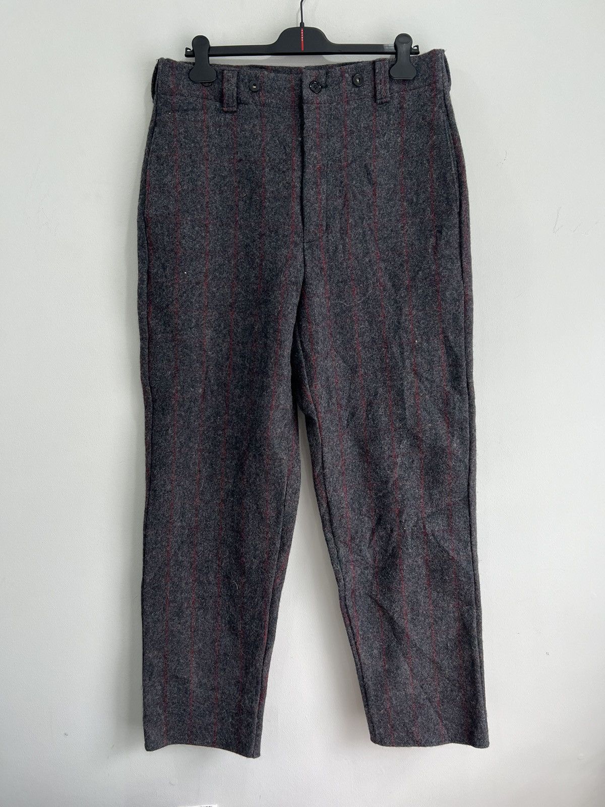 Woolrich Woolen Mills Woolrich Mens Wool Pants striped vintage 34x36 Size US 34 / EU 50 - 1 Thumbnail
