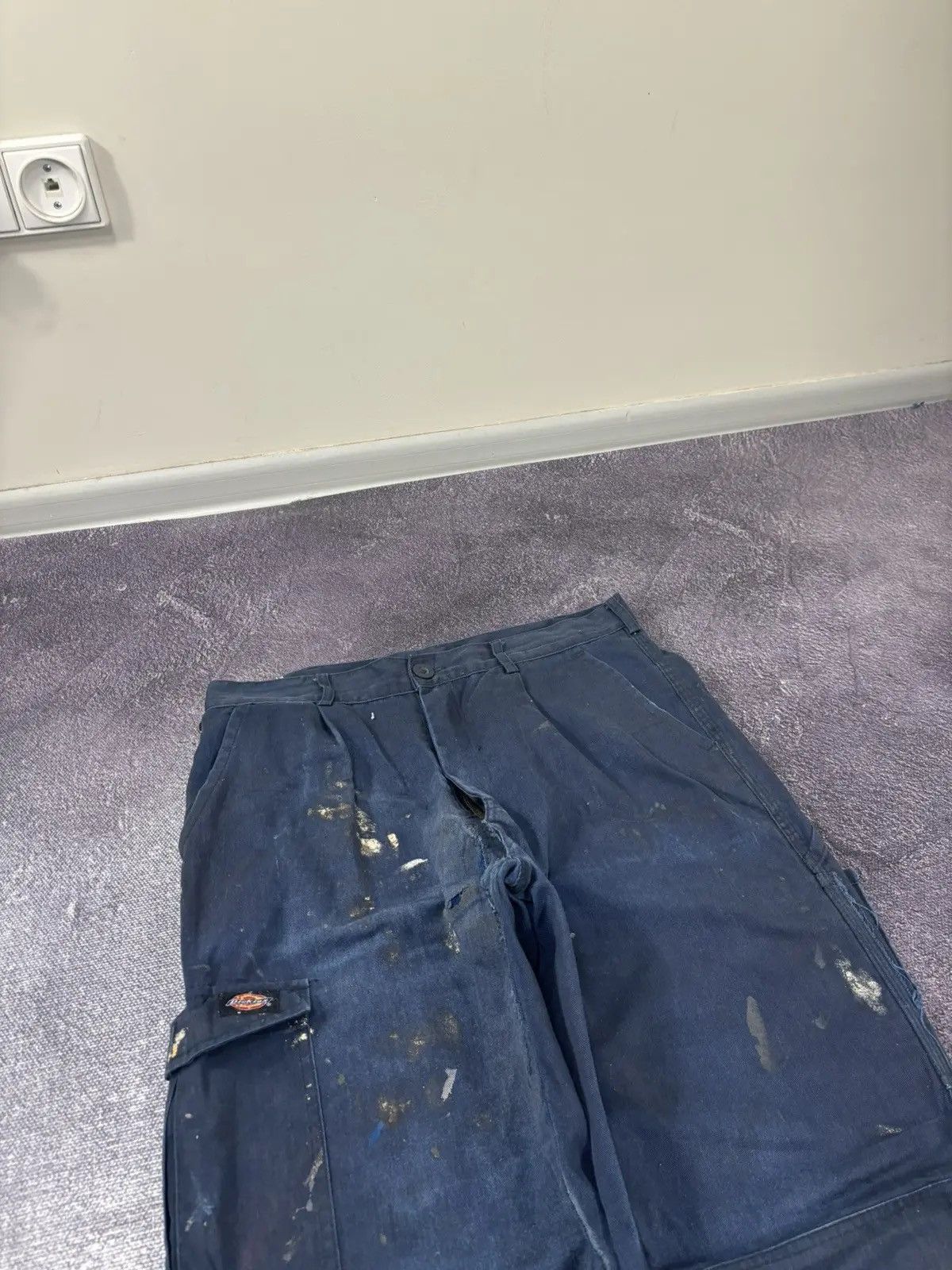Dickies × Vintage Vintage Dickies Distressed American Work Baggy Cargo Pants Size US 32 / EU 48 - 4 Thumbnail
