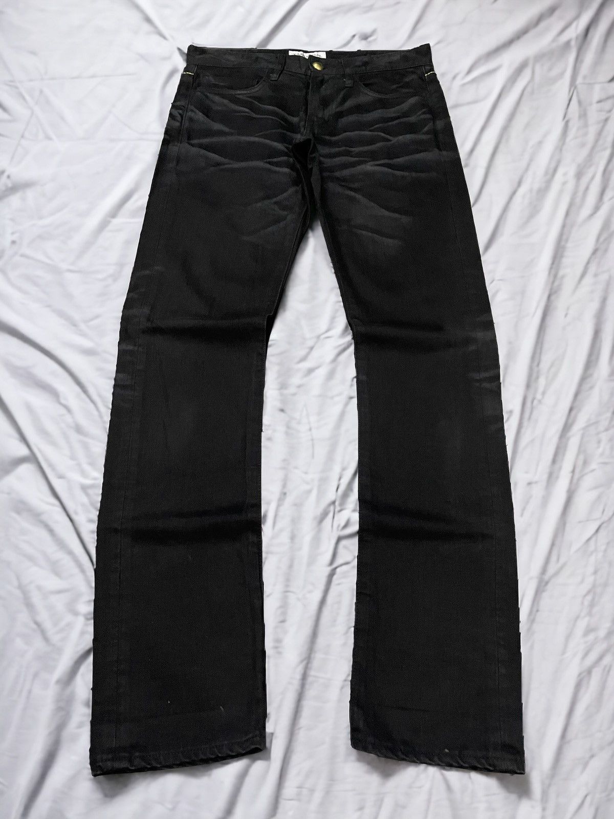 Vanquish Vanquish Japan Honeycomb Claw Mark Black Jeans Size US 30 / EU 46 - 1 Thumbnail