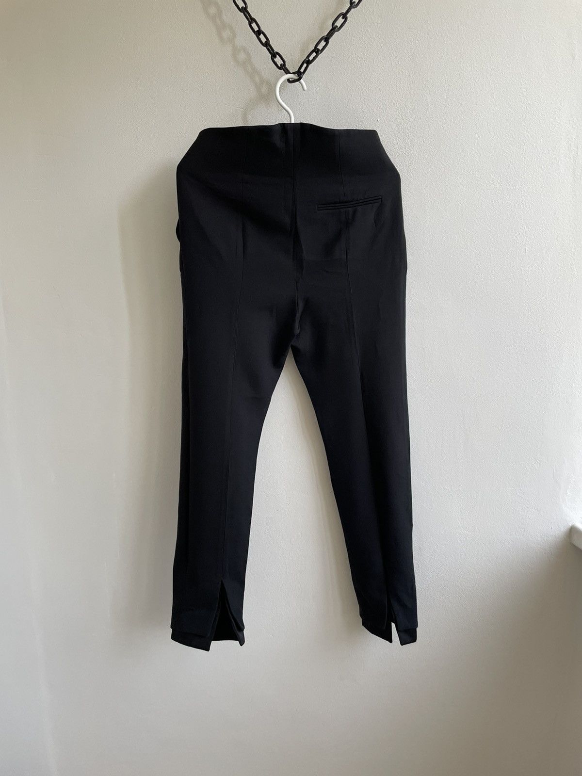 Alexander McQueen ALEXANDER McQUEEN Wool Silk 2016 Trouses Pants Size 26" / US 2 / IT 38 - 12 Thumbnail