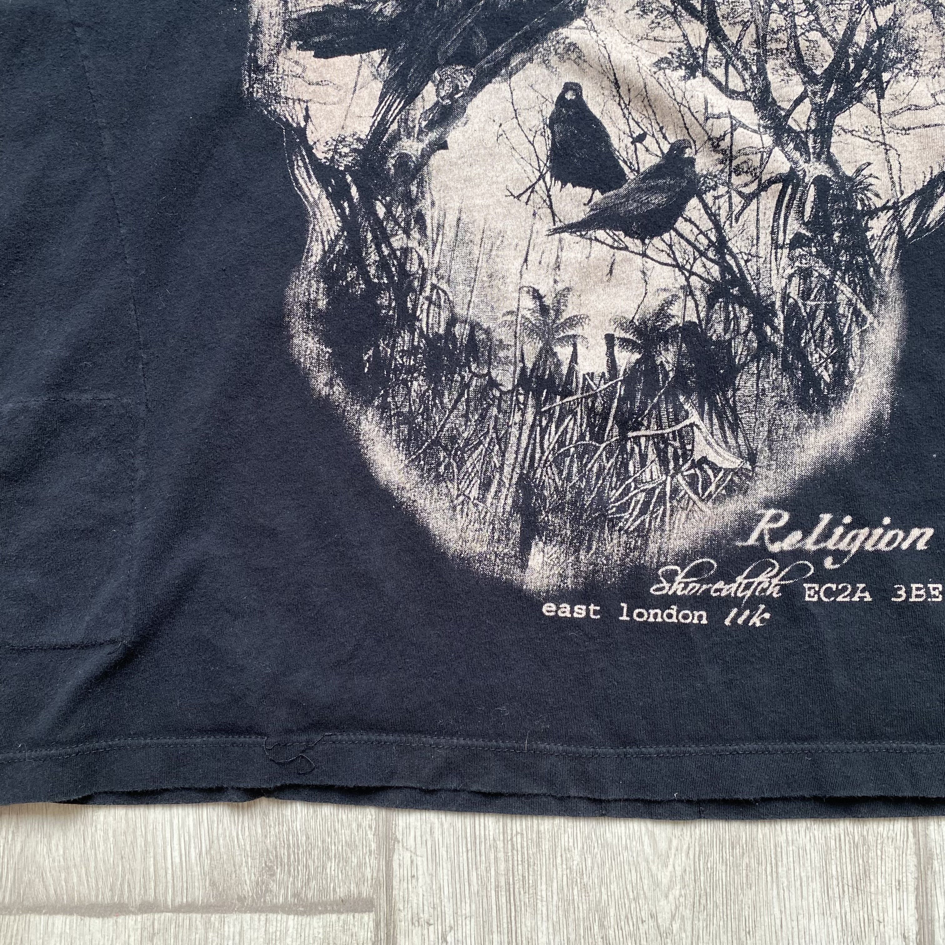 Allsaints 💀 Religion Horror print t shirt skull Allsaint style Size US M / EU 48-50 / 2 - 5 Thumbnail