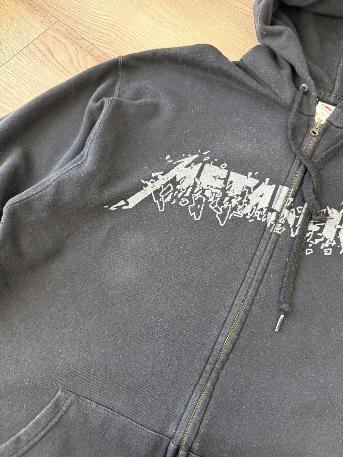 Band Tees Vintage Metallica Zip Big Logo Hoodie Y2K Size US XXL / EU 58 / 5 - 12 Thumbnail