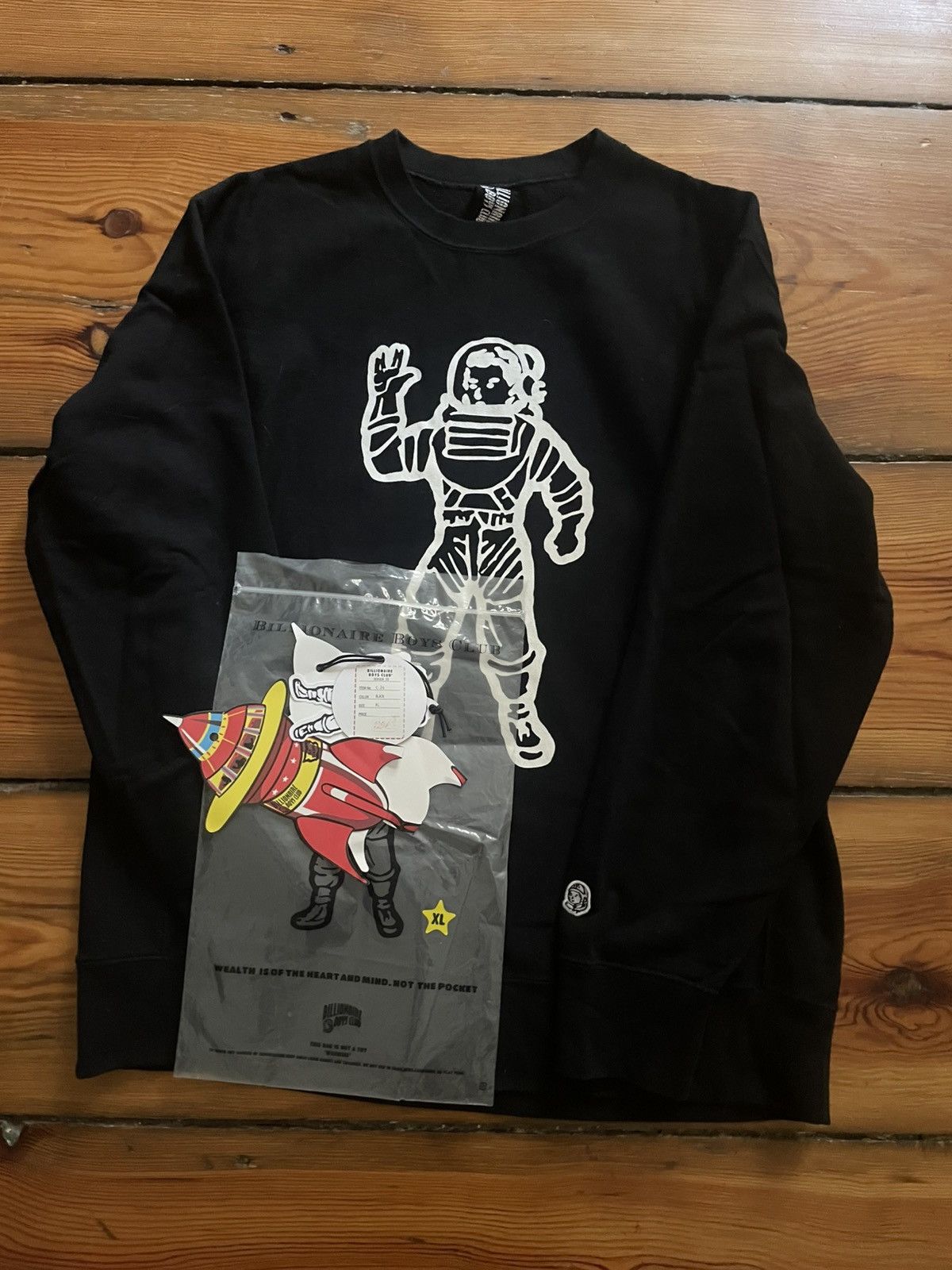 Billionaire Boys Club BBC Full Astronaut Crewneck – Season 03 Japan XL Size US XL / EU 56 / 4 - 12 Thumbnail