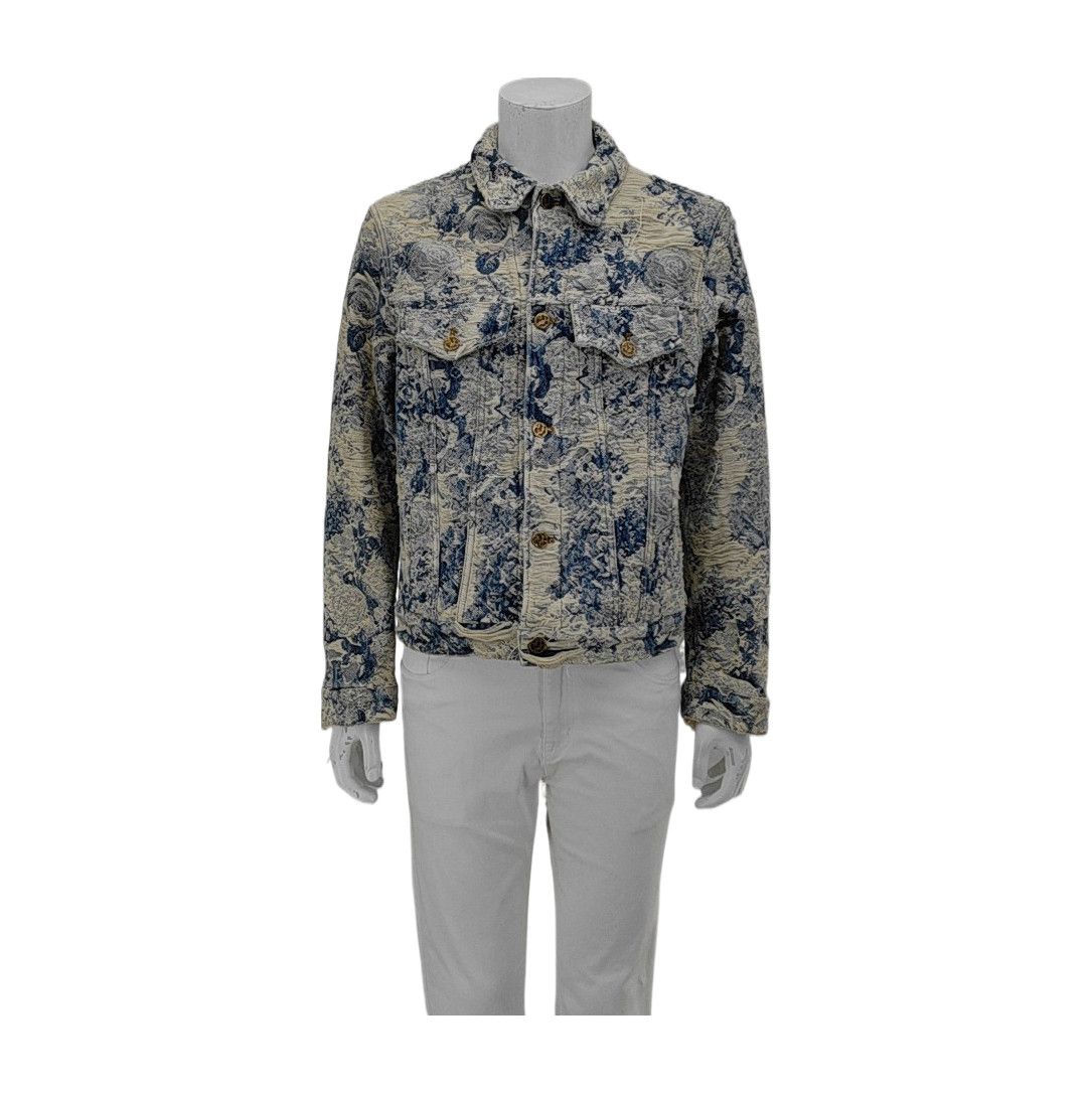 Louis Vuitton Louis Vuitton Tapestry Print Trucker Jacket 48 Size US M / EU 48-50 / 2 - 1 Thumbnail