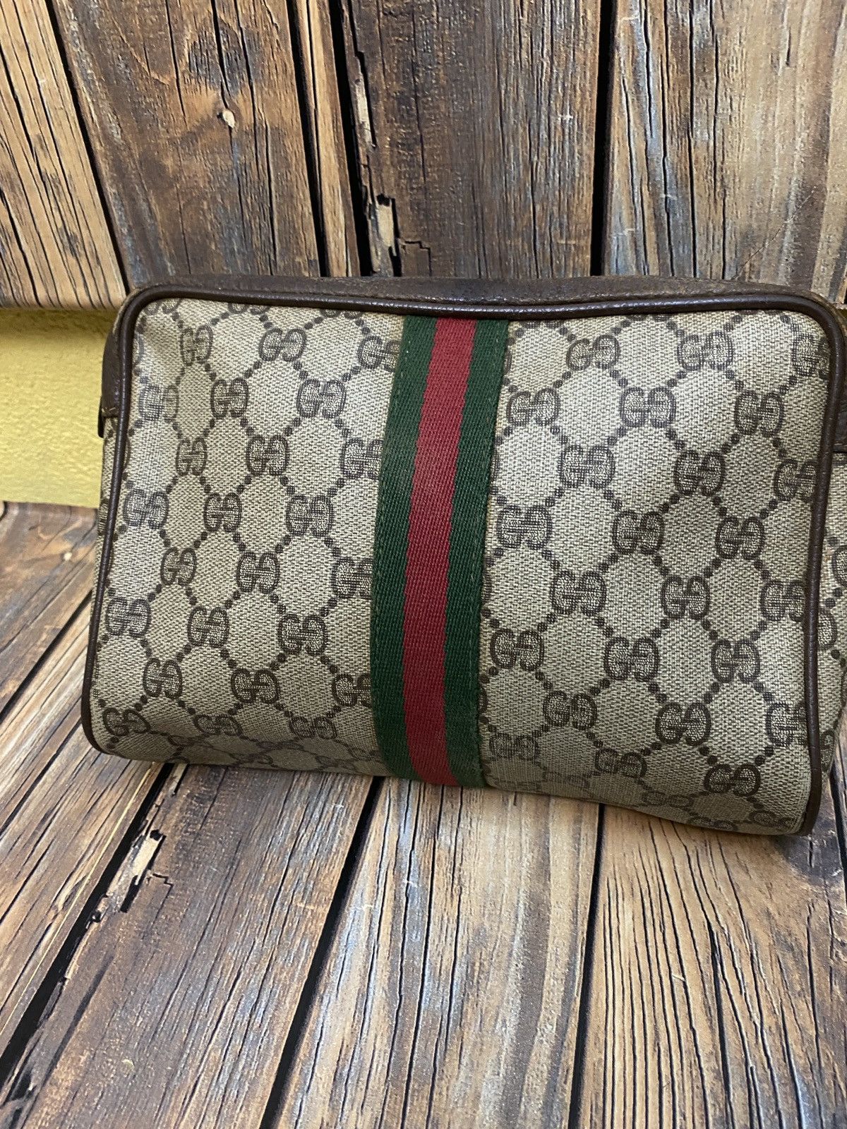 Designer × Gucci Gucci monogram cluch bag Size ONE SIZE - 1 Thumbnail