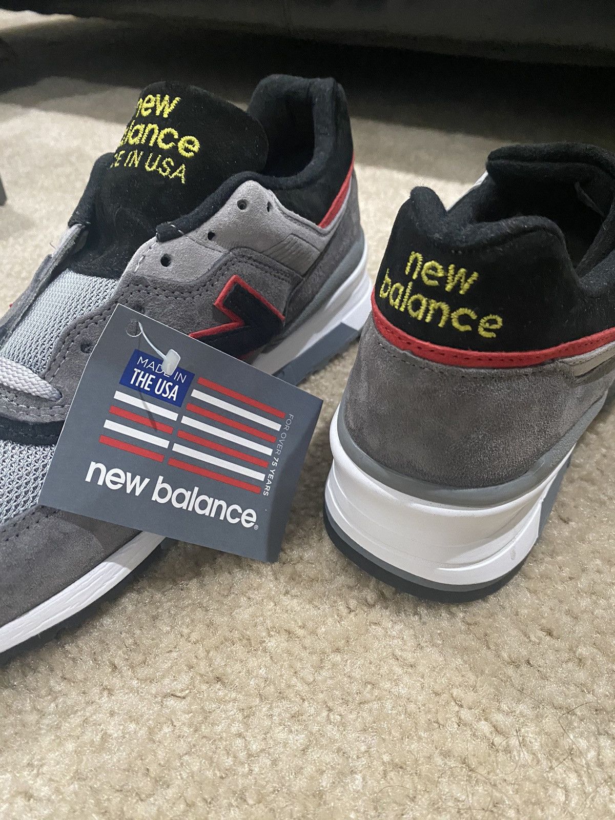 New Balance New Balance 997 - NB1 - US10 (BNIB) - Rare 1/1 Size US 10 / EU 43 - 7 Thumbnail
